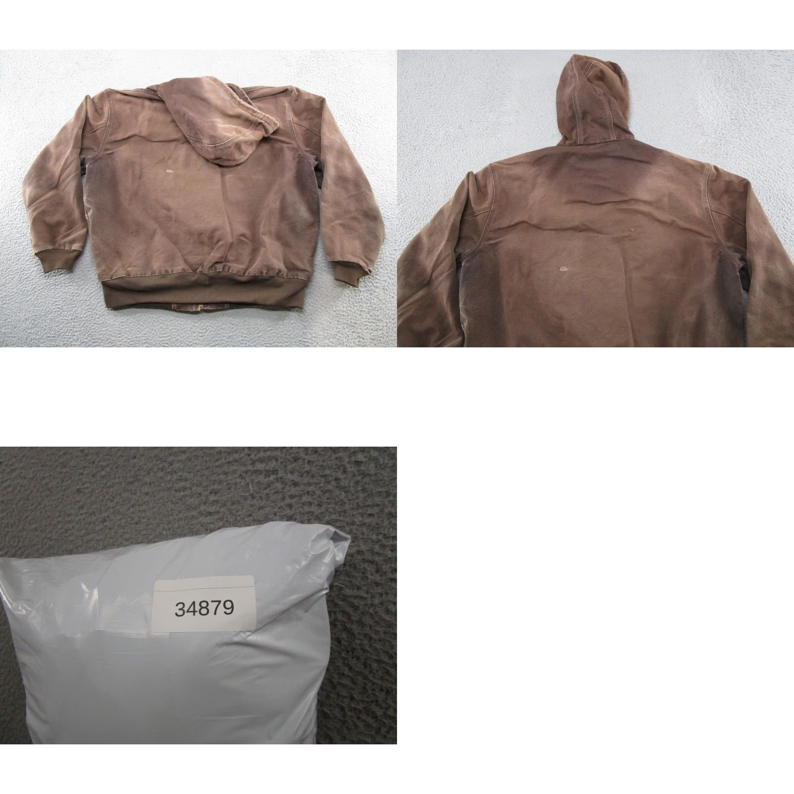 Carhartt VINTAGE Carhartt Canvas Coat J25 DKB Lined Brown Field Barn Jacket Men SZ 2XL Distressed Size US XXL / EU 58 / 5 - 9 Thumbnail