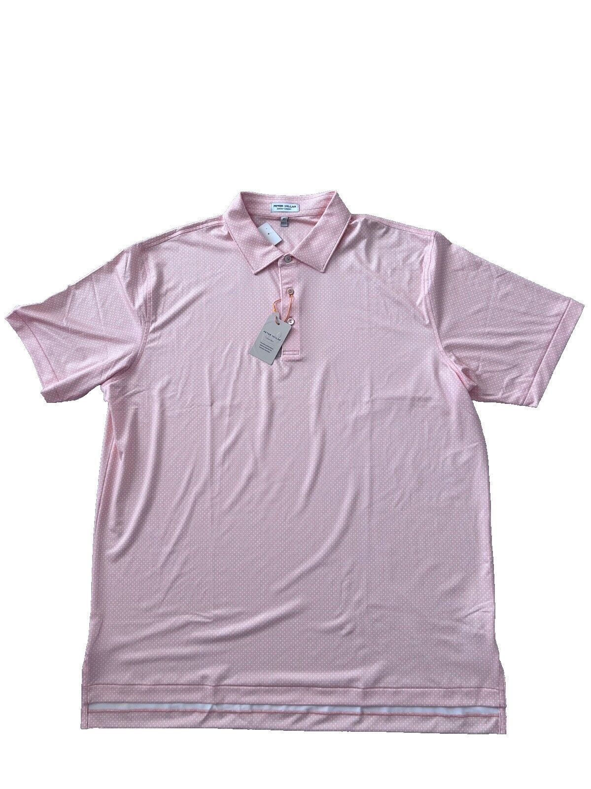 Peter Millar Peter Millar Tesseract Performance Jersey Polo Orange Size US L / EU 52-54 / 3 - 3 Thumbnail