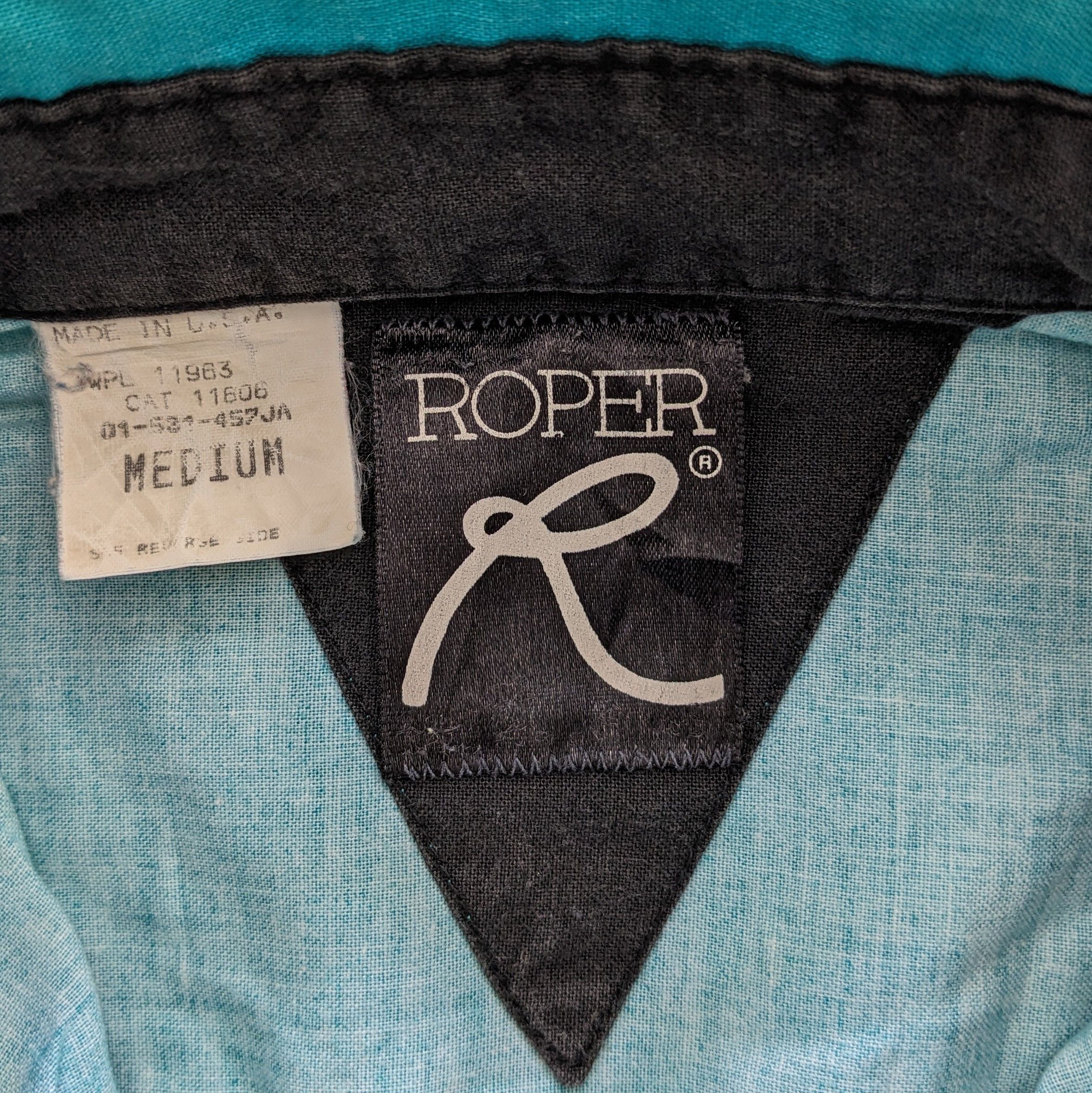 Vintage Vintage ROPER American Classic Button Up Shirts Size US L / EU 52-54 / 3 - 5 Thumbnail
