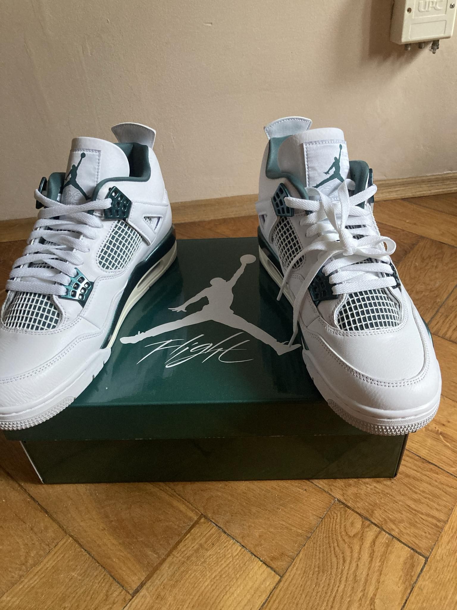 Jordan Brand Air Jordan 4 Retro Oxidized Green Size US 10 / EU 43 - 1 Thumbnail