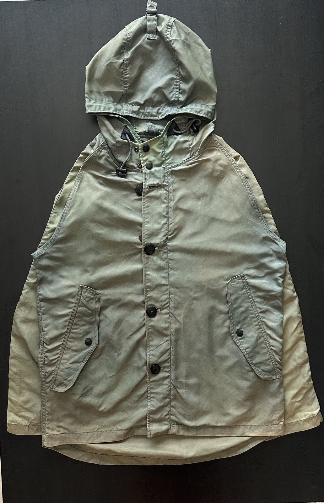 Schott Schott x BEAMS RAF Type Flight Jacket Olive Parka Size US M / EU 48-50 / 2 - 1 Thumbnail