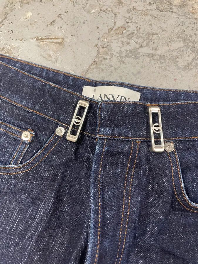 Lanvin Lanvin Brut Denim Straight Jeans Size US 30 / EU 46 - 7 Thumbnail