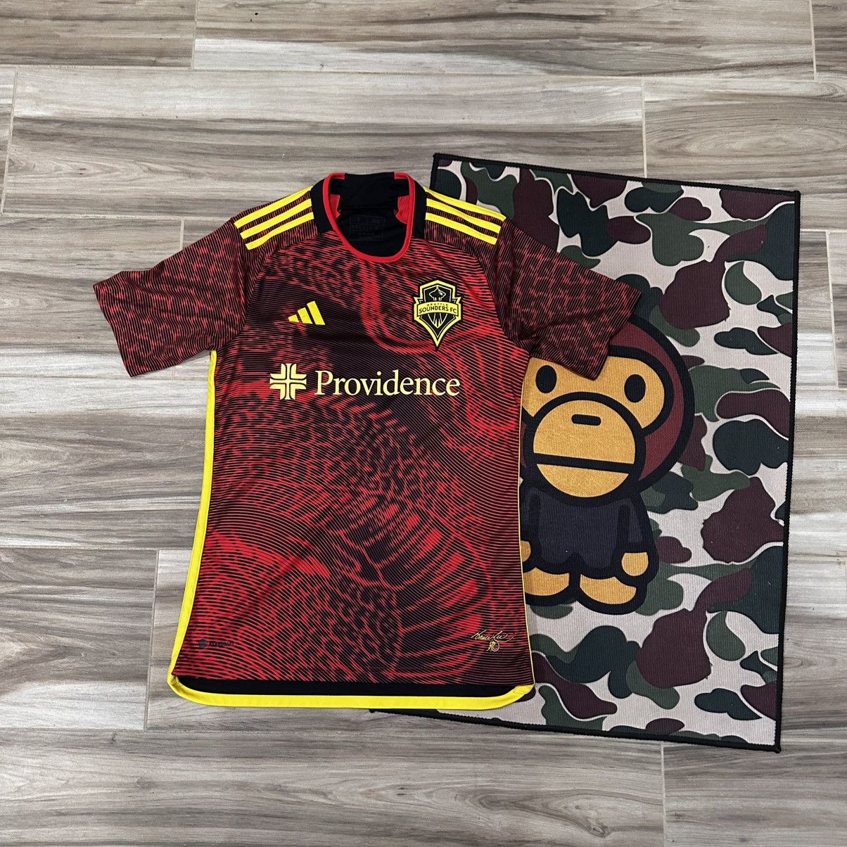 Adidas Seattle Sounders Adidas Away Bruce Lee Edition Soccer Jersey Size US S / EU 44-46 / 1 - 1 Thumbnail