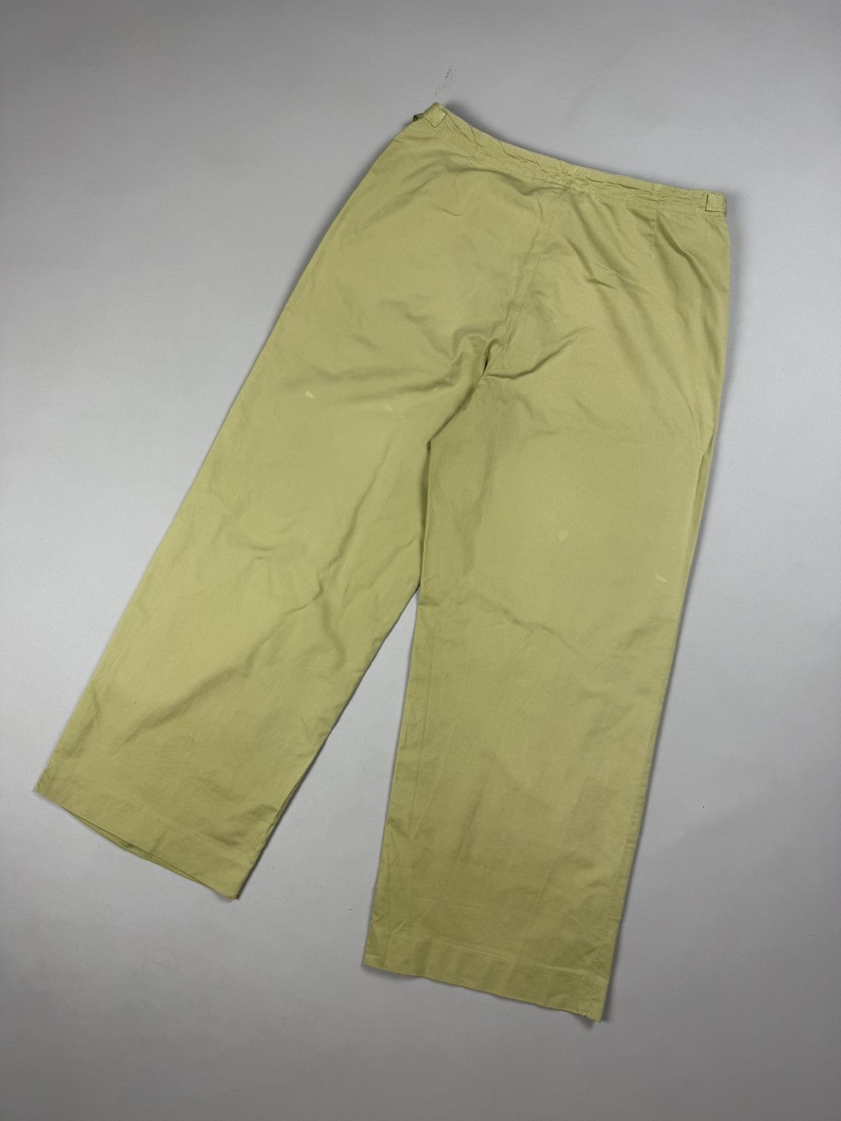 Dries Van Noten Dries Van Noten Ladies Cropped Fatigue Chino Pants Trousers Size 25" / US 0 / IT 36 - 20 Thumbnail