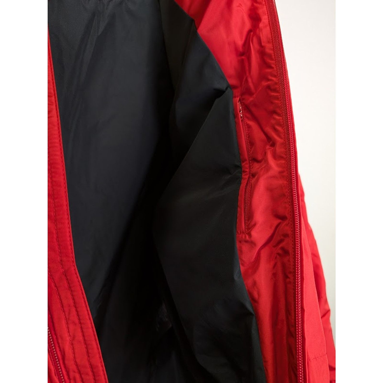 Balenciaga o1rshd1 /DUP/ Micro Faille C-Shape Puffer Jacket Bright Red Size XS / US 0-2 / IT 36-38 - 9 Thumbnail