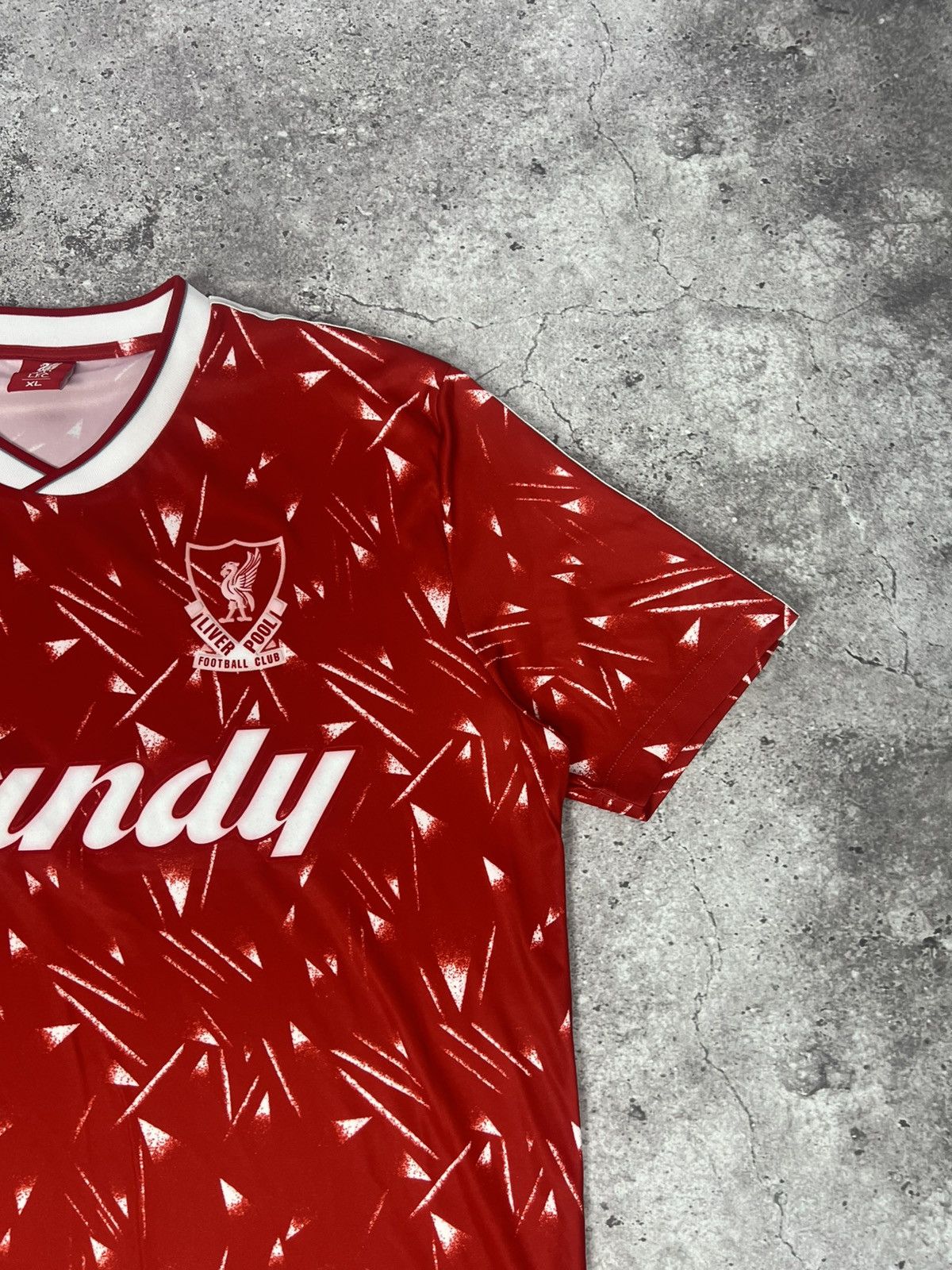 Vintage Liverpool Candy Football Shirt Soccer Jersey Size US XL / EU 56 / 4 - 5 Thumbnail