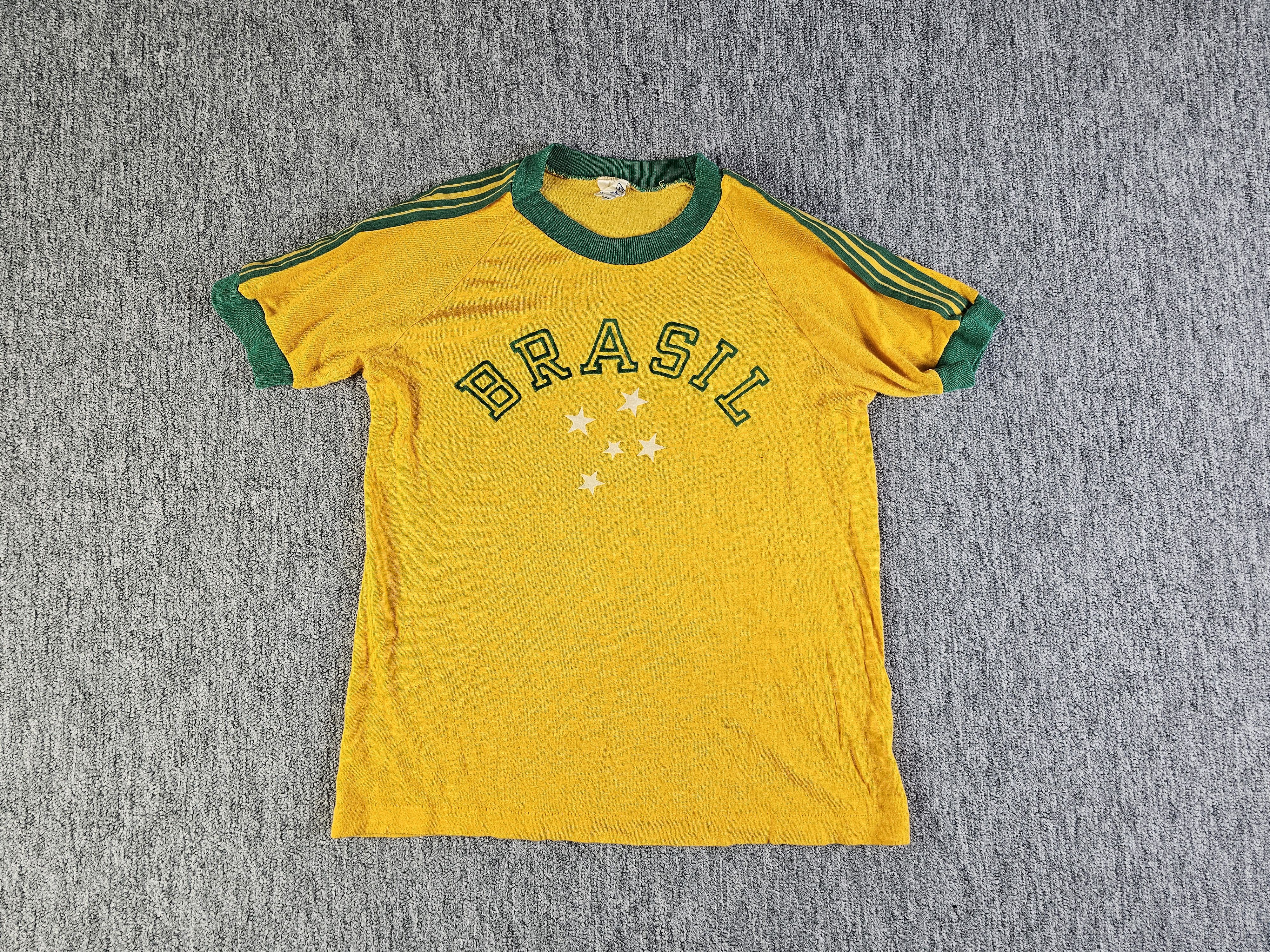 Penalty Rare 80s Brazil Penalty Soccer Jersey Crop Boxy Fit M Size M / US 6-8 / IT 42-44 - 4 Thumbnail