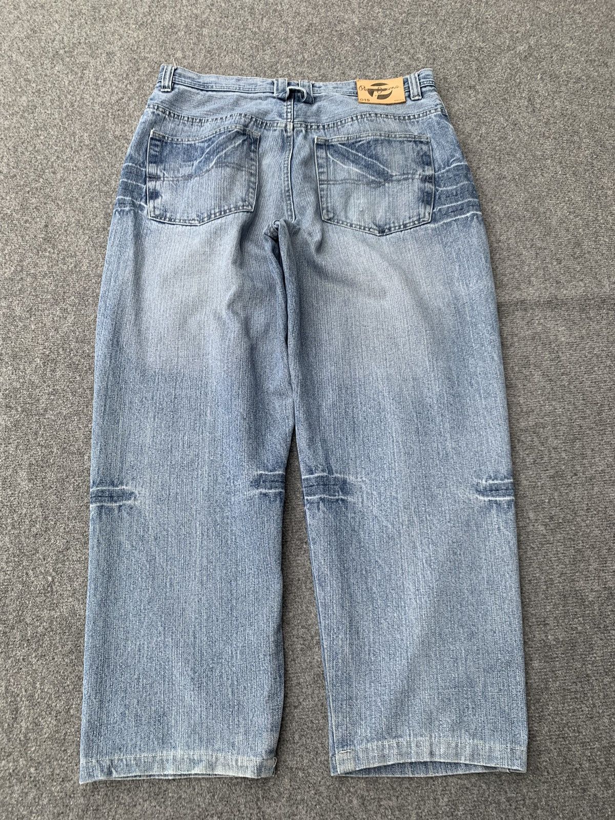 Pepe Jeans Y2K Pepe Jeans London Light Wash Baggy Fit Denim Jeans Size US 36 / EU 52 - 2 Thumbnail