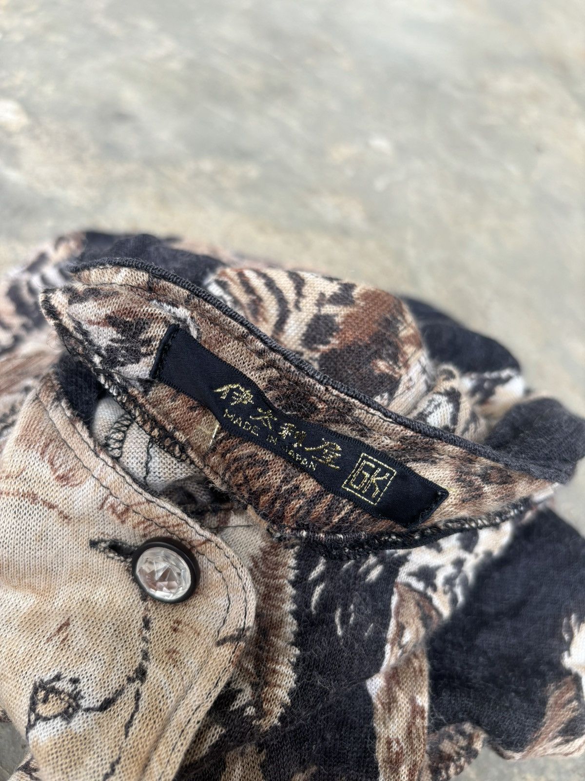 20471120 × Beauty Beast × Japanese Brand Vintage Japanese GK Animal Shirt Size M / US 6-8 / IT 42-44 - 6 Thumbnail