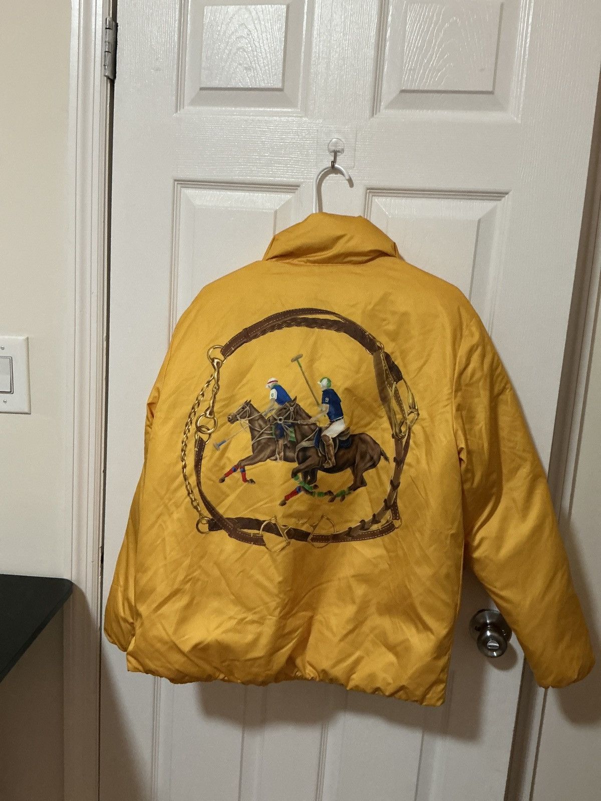Polo Ralph Lauren Polo Ralph Laure Limited Edition Equestrian Yellow Puffer Size S / US 4 / IT 40 - 1 Thumbnail