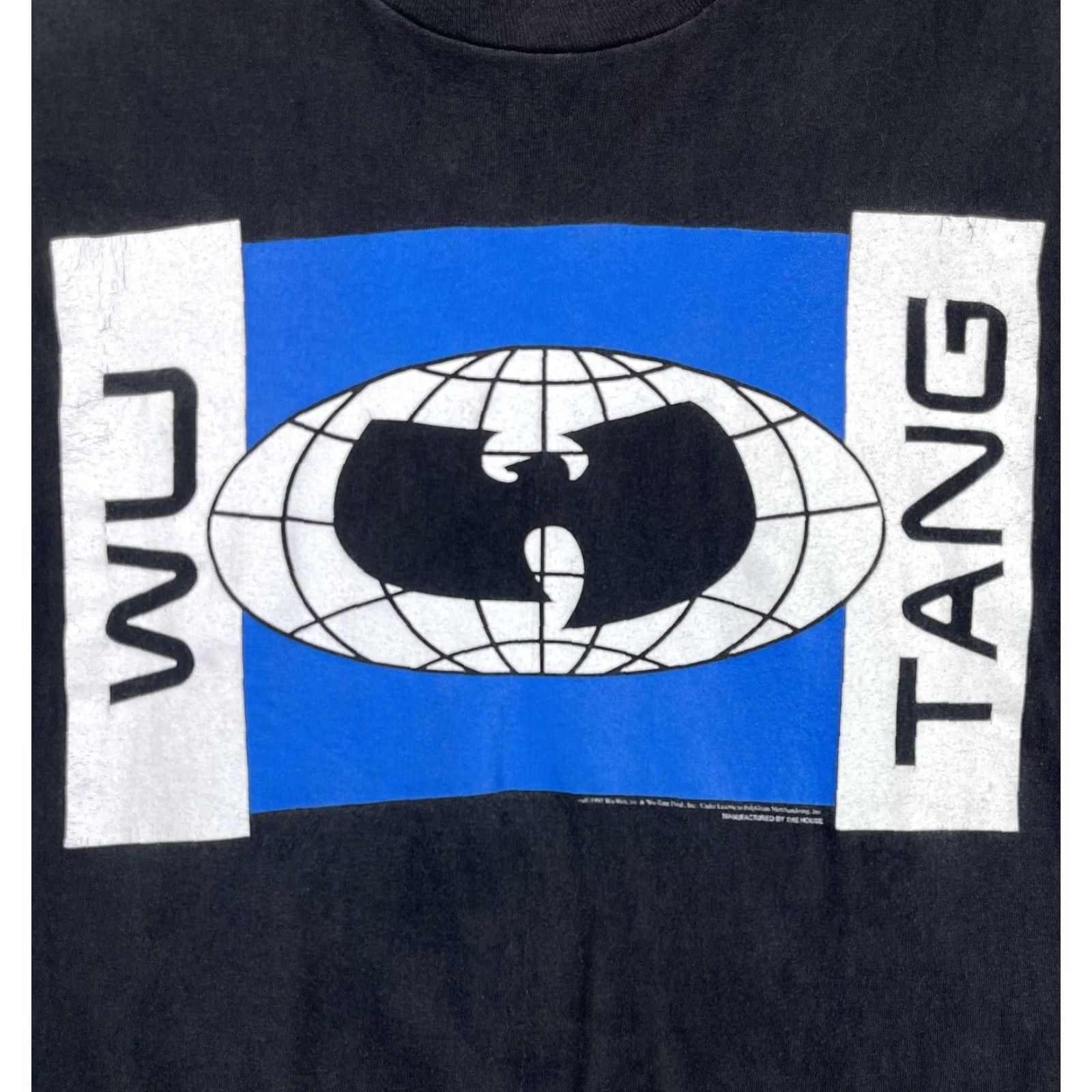 Vintage VINTAGE Wu-Tang Clan T-Shirt XL Black 90s Hip Hop Rap Cotton Short Sleeve Mens Size US XL / EU 56 / 4 - 2 Thumbnail