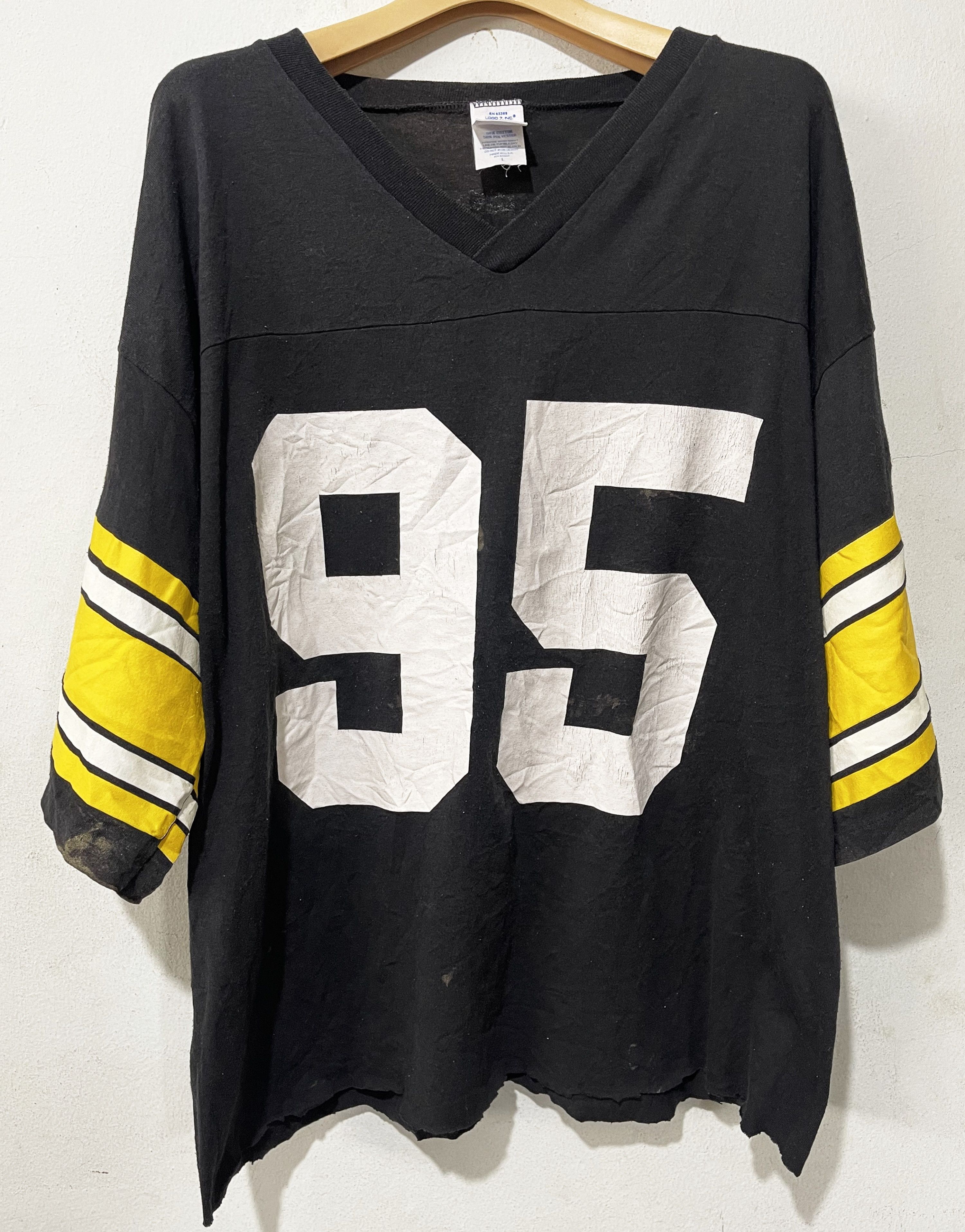 NFL × Vintage Vintage 90s Pittsburgh Steelers Jersey Size US XL / EU 56 / 4 - 1 Thumbnail