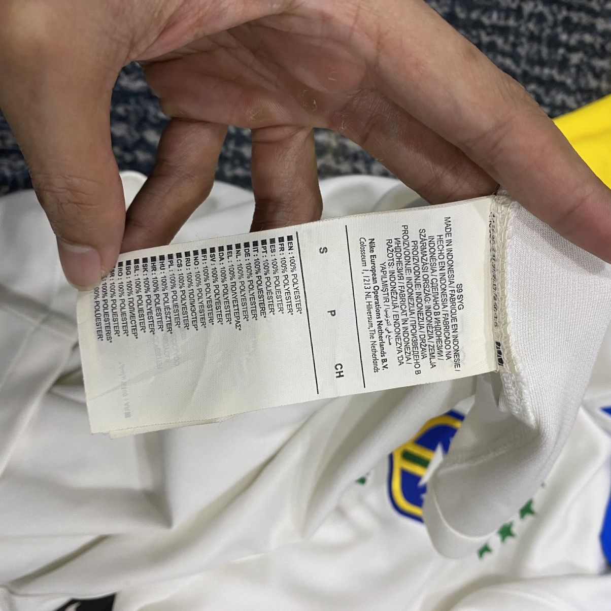 Nike NWT Nike Brazil National Team 2019 Away Kit Size US S / EU 44-46 / 1 - 20 Thumbnail