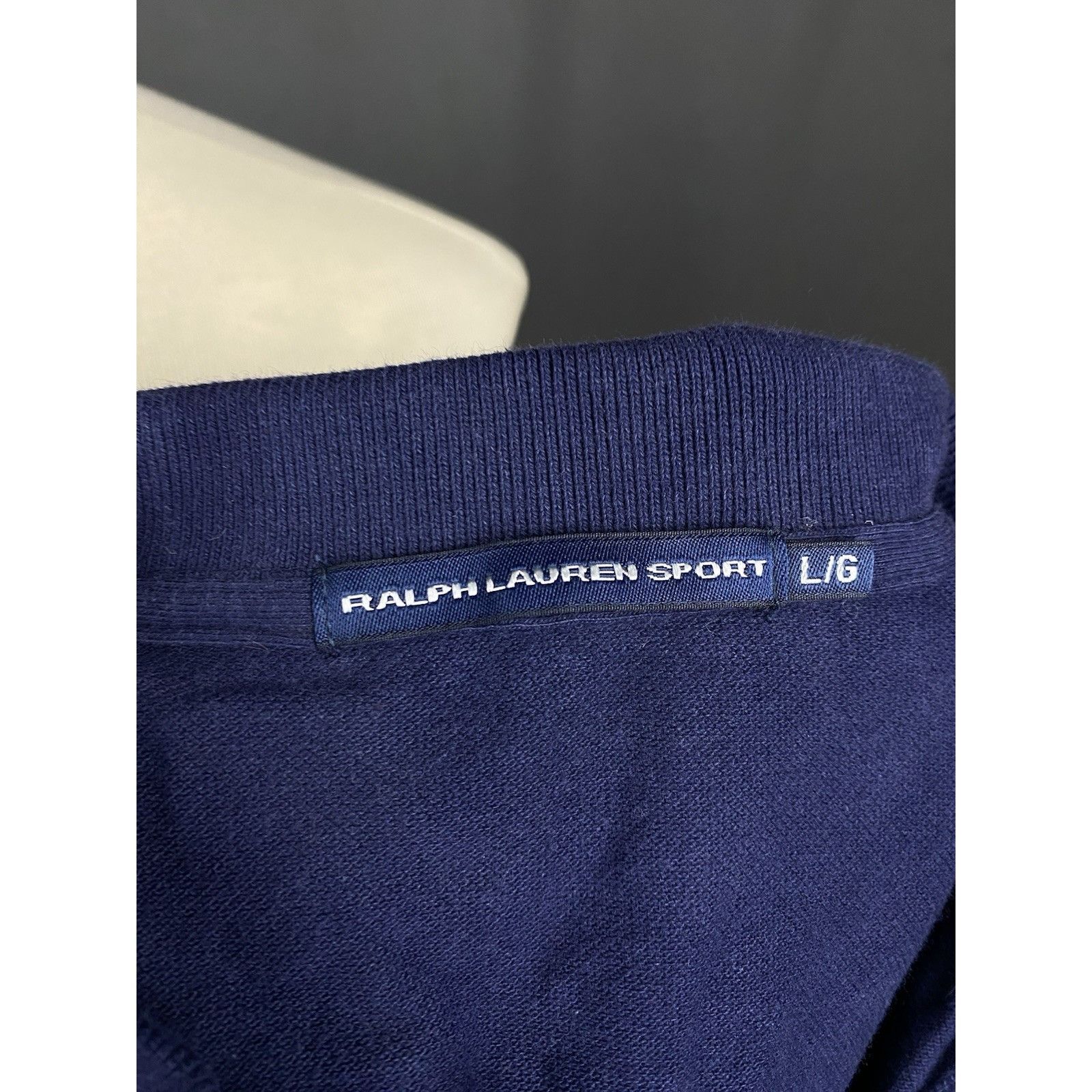 Polo Ralph Lauren Polo Ralph Lauren Big Logo Vintage Men's Blue Polo T-Shirt S Size US L / EU 52-54 / 3 - 10 Thumbnail