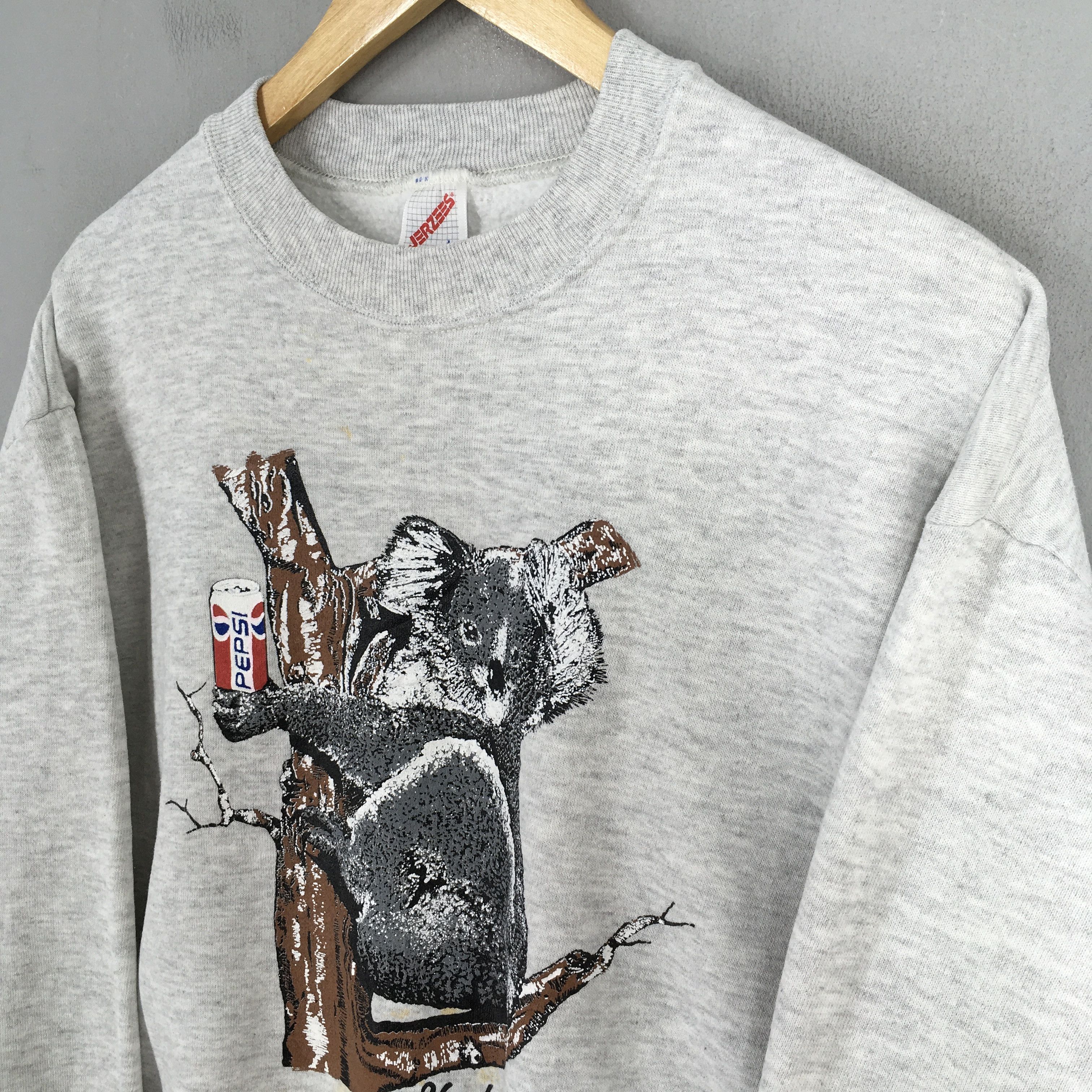 Pepsi Vintage Pepsi Koala Australia Sweatshirt Large Size US L / EU 52-54 / 3 - 3 Thumbnail