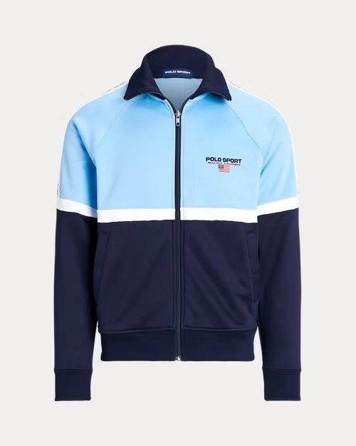 Polo Ralph Lauren Polo Ralph Lauren Sport Fleece Track Jacket Cruise Navy XL Size US XL / EU 56 / 4 - 1 Thumbnail