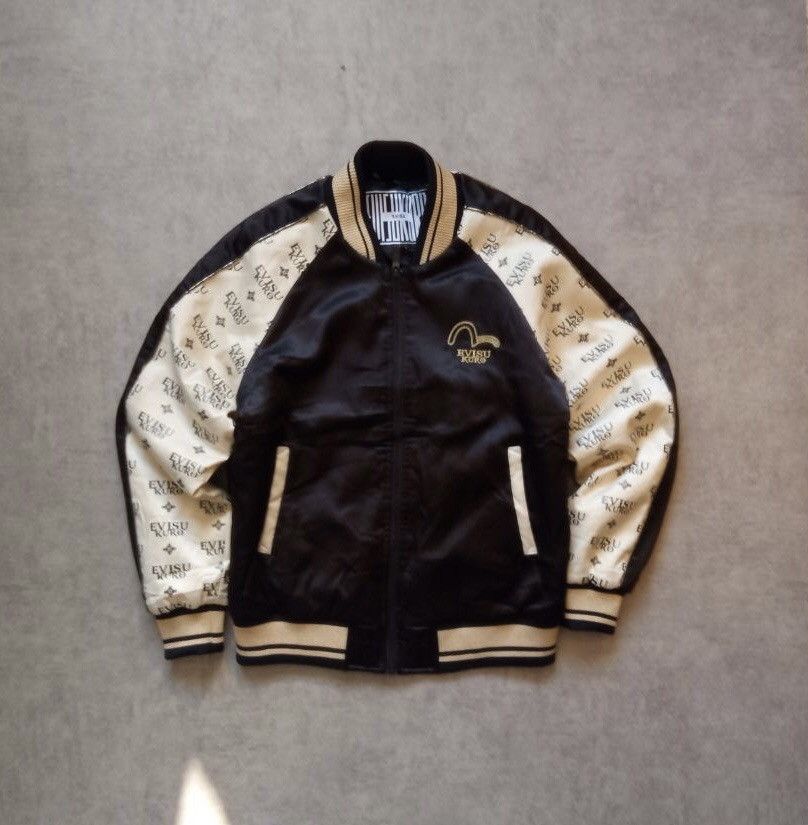 Evisu × KURO EVISU - Evisu Kuro light bomber jacket Size US S / EU 44-46 / 1 - 2 Thumbnail