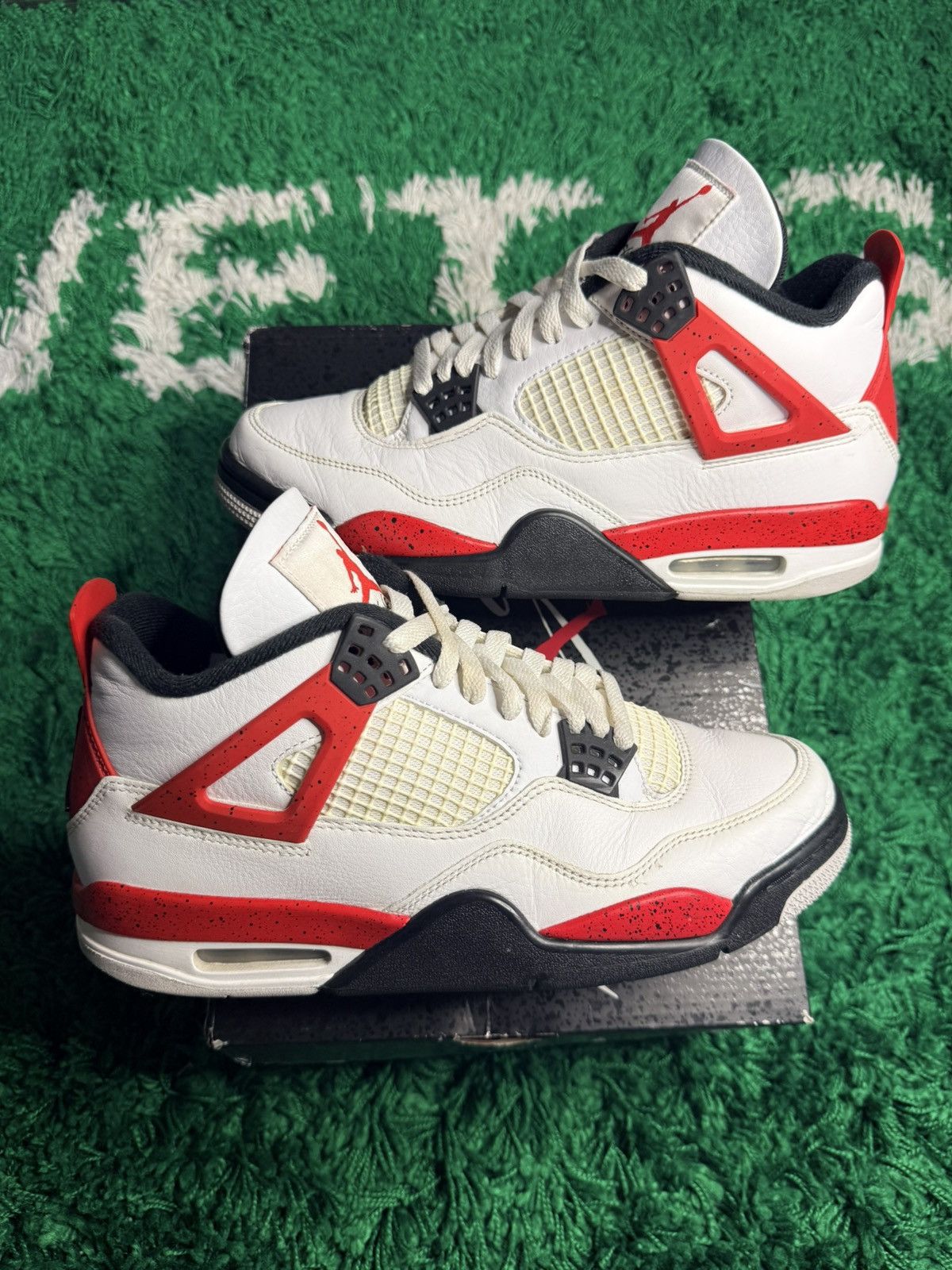 Jordan Brand Air Jordan 4 ‘red cement’ Size US 8.5 / EU 41-42 - 1 Thumbnail