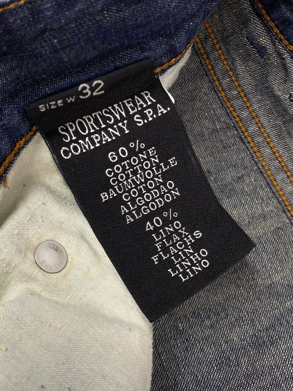 Stone Island Vintage Stone Island Denim Jeans size 33 Size US 32 / EU 48 - 19 Thumbnail
