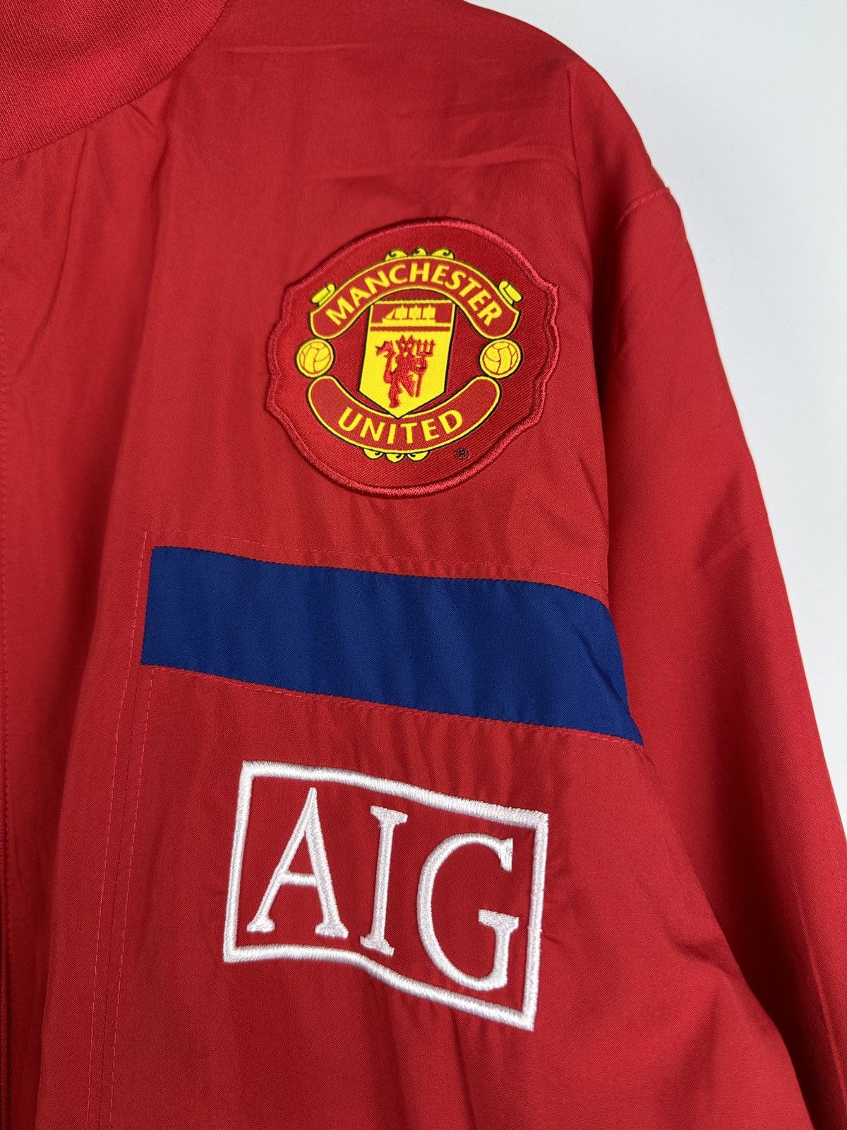 Nike × Vintage Vintage Manchester United Nike Soccer Jacket Size US M / EU 48-50 / 2 - 5 Thumbnail