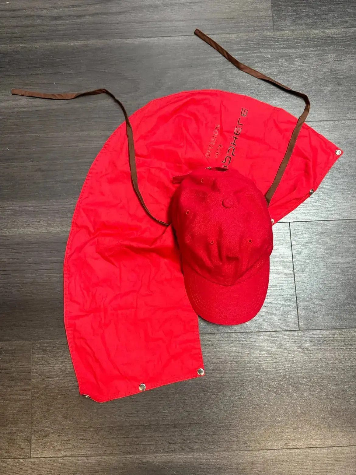 Raf Simons Raf Simons New Order Detachable Hat-2507 Size ONE SIZE - 2 Thumbnail