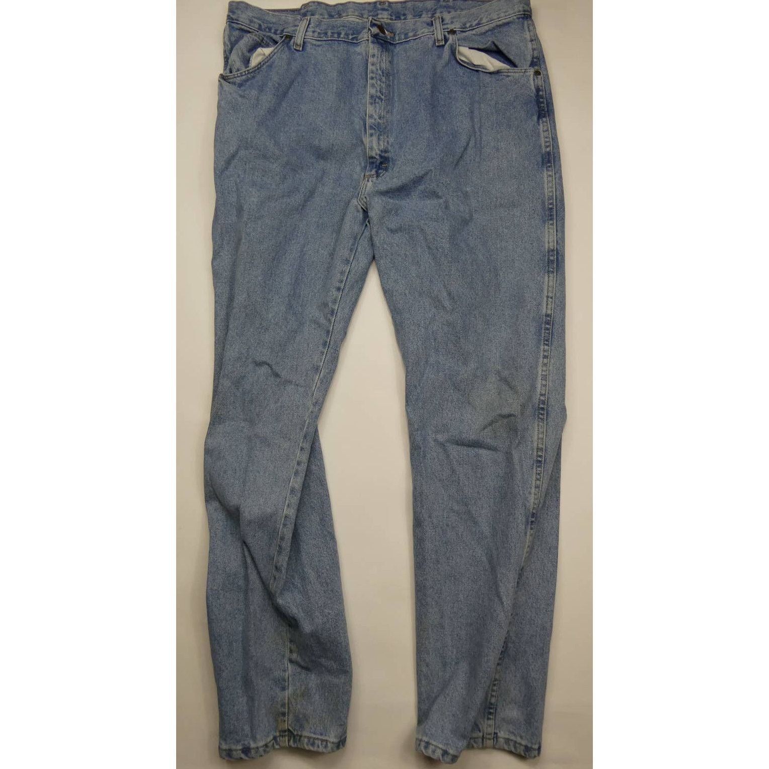 Wrangler WRANGLER Rugged Wear jeans, 42x34 light wash, signature W Size US 42 / EU 58 - 2 Thumbnail