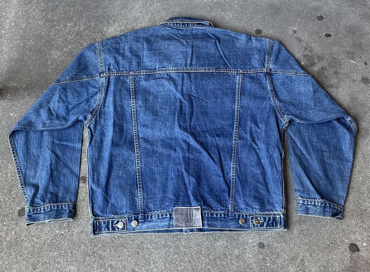 Vintage Vintage Rokoko Jeans Medium Wash Denim Trucker Jacket Size US XL / EU 56 / 4 - 5 Thumbnail