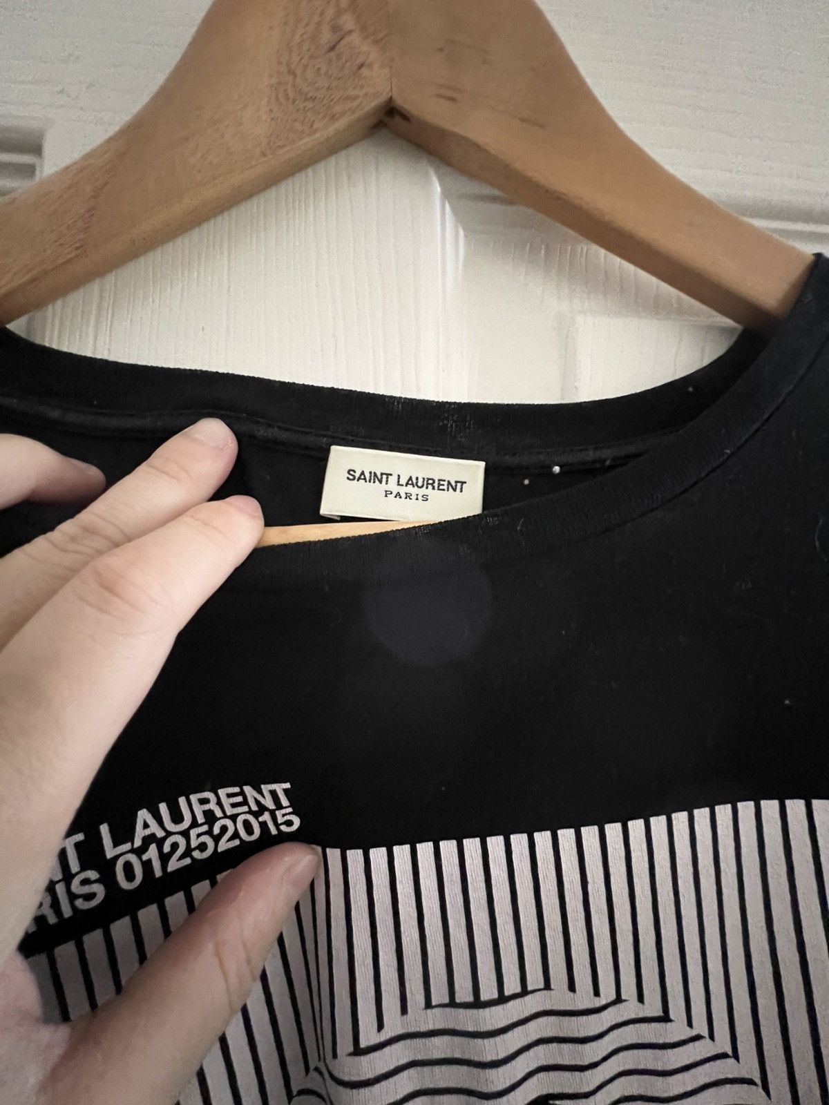 Saint Laurent Paris Saint Laurent T shirt Size US L / EU 52-54 / 3 - 2 Thumbnail