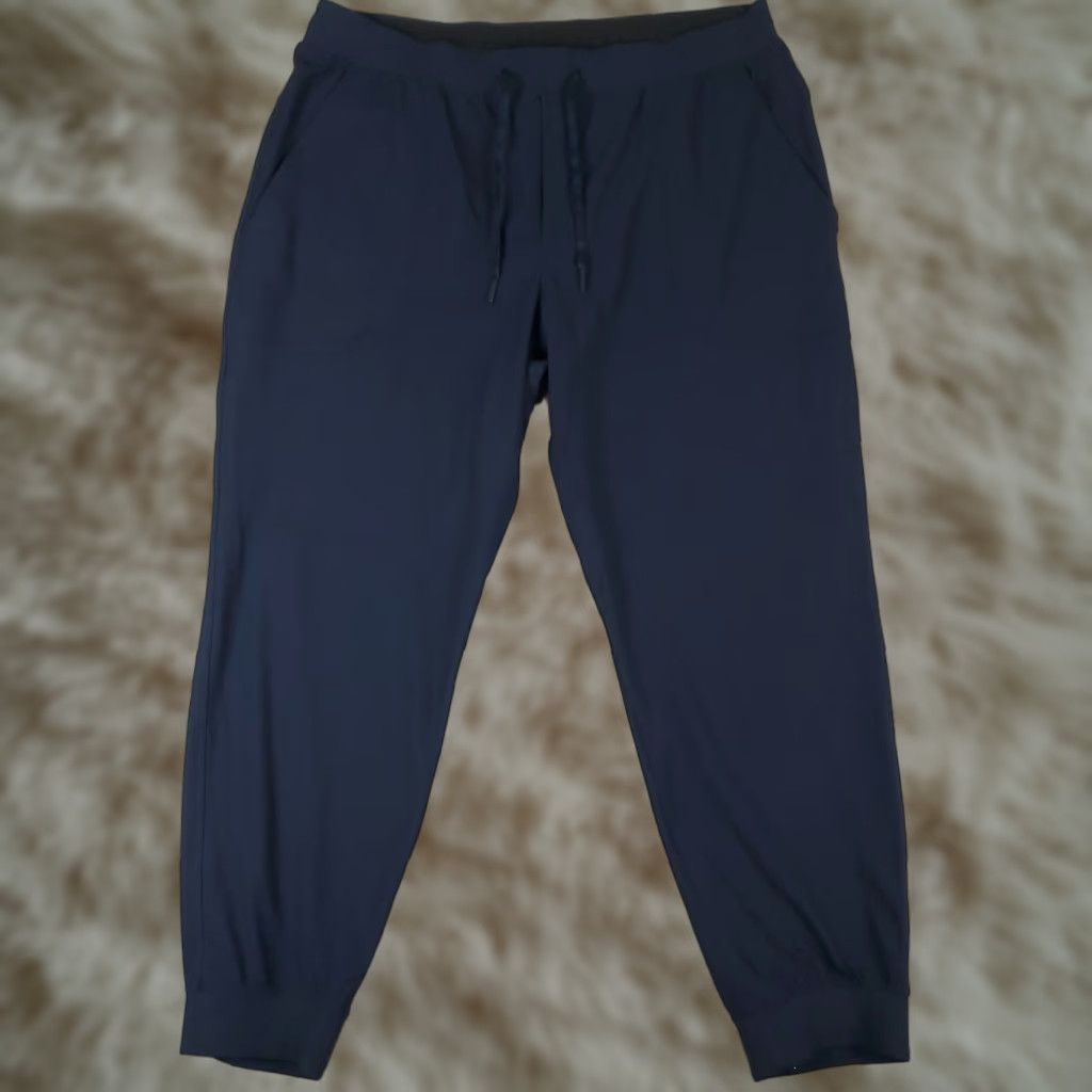 Lululemon Lululemon Pants Mens 2XL Navy Blue ABC Track Joggers Sweatpants Activewear Casual Workwear Athletic Size US 39 - 1 Thumbnail