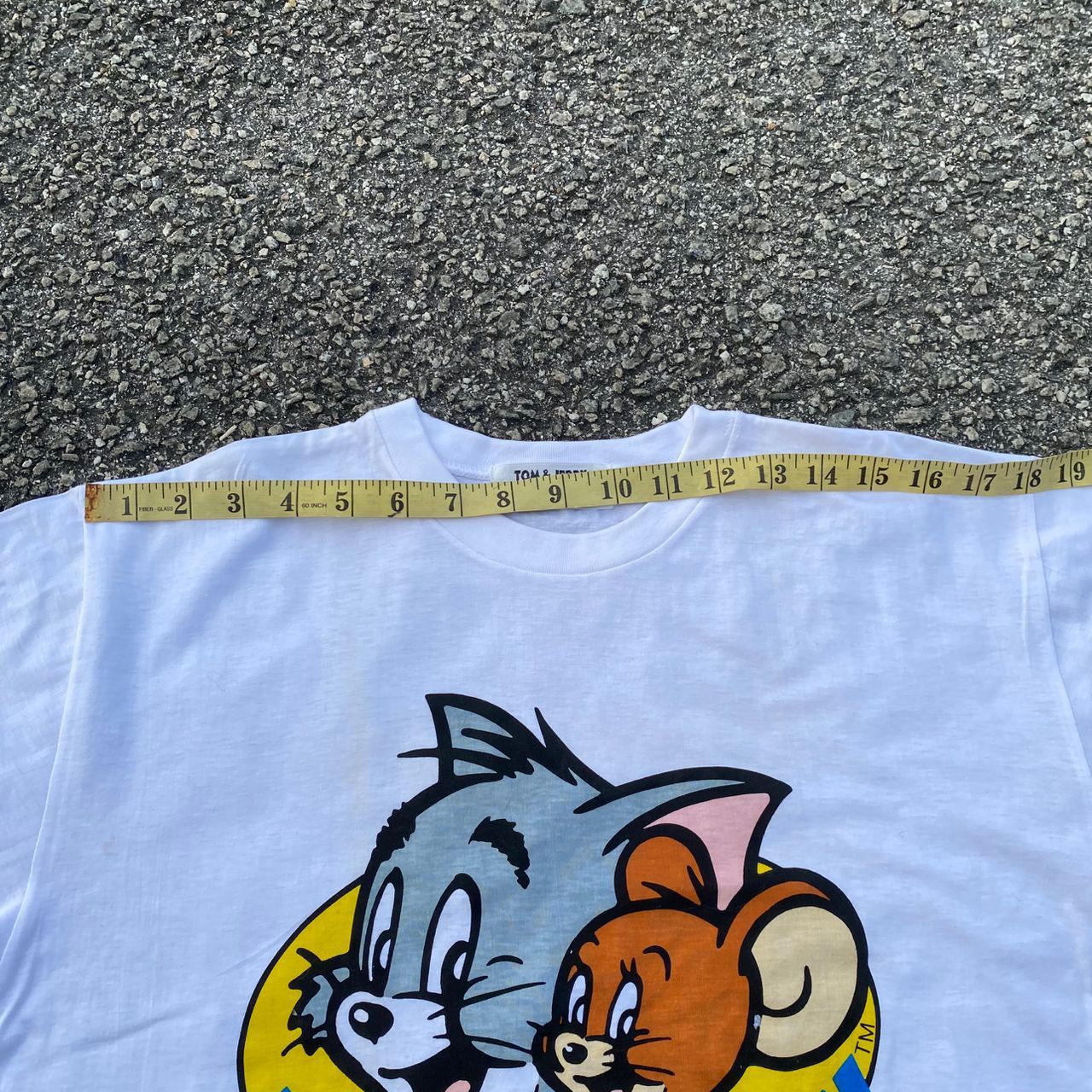Cartoon Network Vintage 90s Tom & Jerry Turner Entertaiment Promo Tshirt Size US M / EU 48-50 / 2 - 5 Thumbnail
