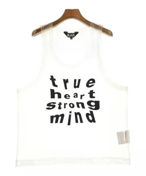 Comme des Garcons Comme des Garçons True Heart Strong Mind Tank Top – L Size US L / EU 52-54 / 3 - 3 Thumbnail