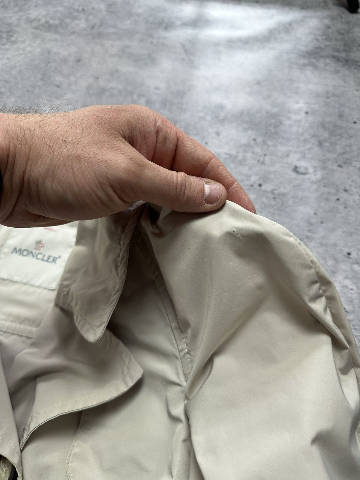 Moncler Moncler Isis Giubbotto Mid Trench Nylon Jacket Coat Size XL / US 12-14 / IT 48-50 - 7 Thumbnail