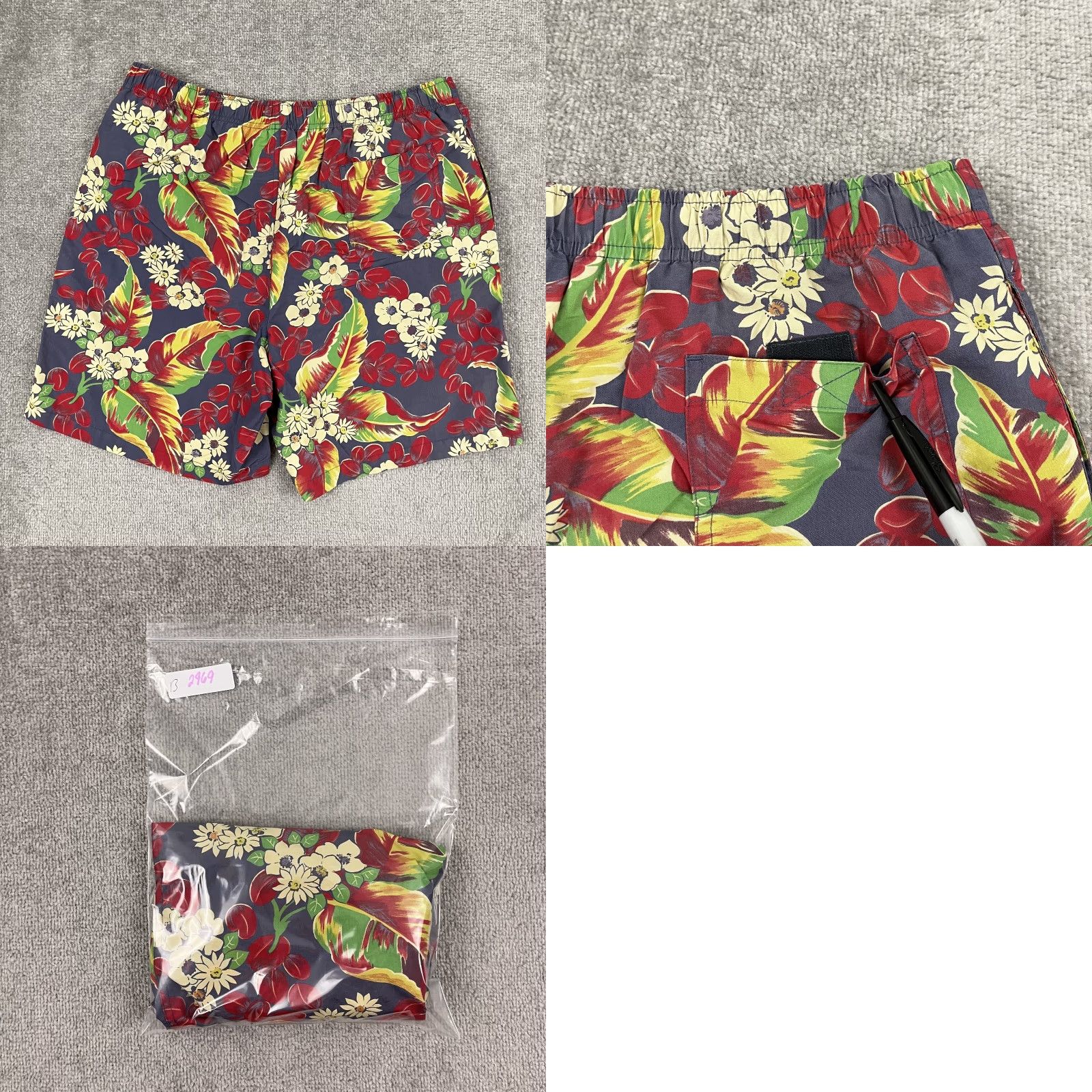 Polo Ralph Lauren Polo Ralph Lauren Polo Sport Swim Trunks Mens XL / 8" Lined Blue Floral Board Shorts Shirt?? Size US XL / EU 56 / 4 - 8 Thumbnail