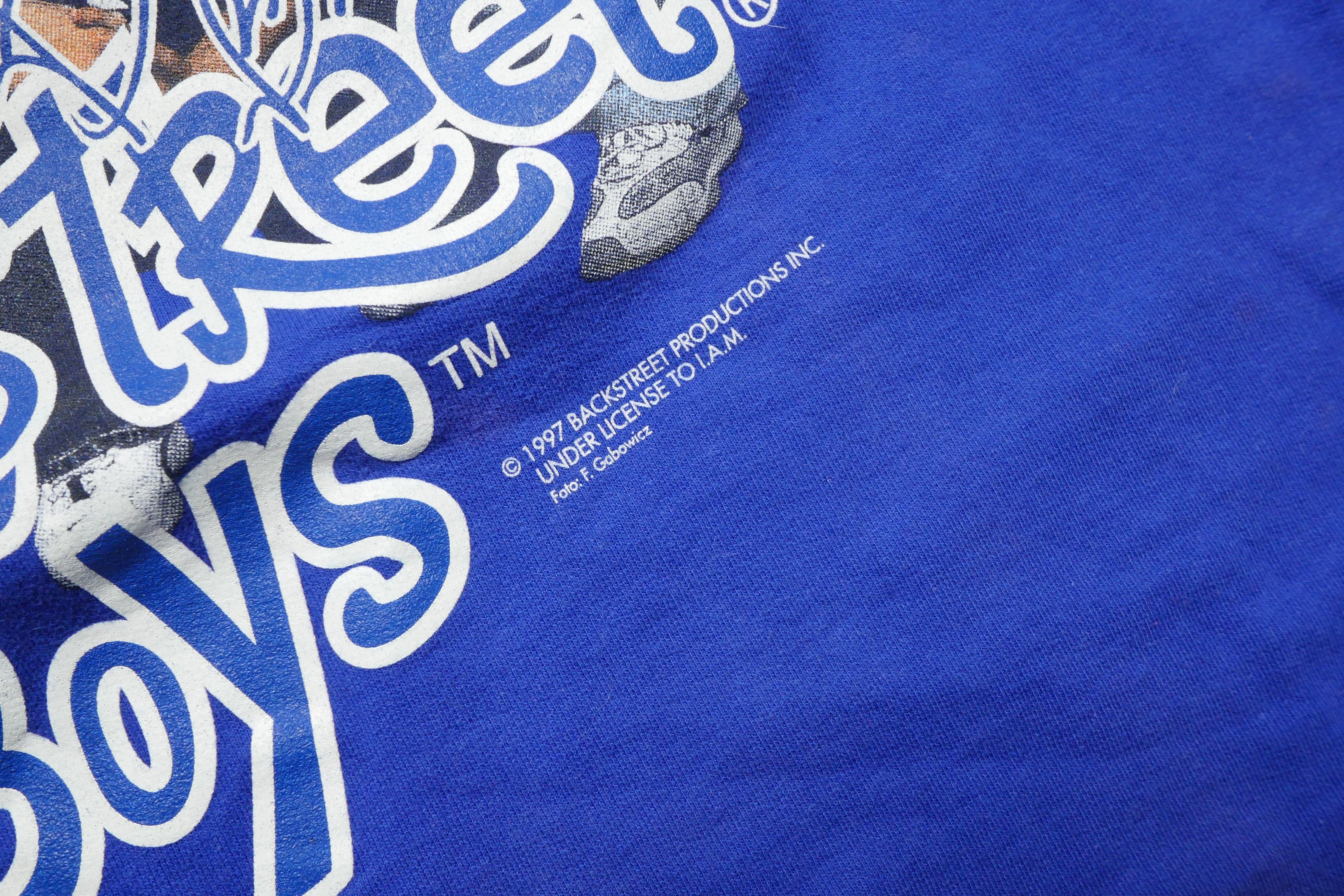 Vintage backstreet boys 1997 vintage sweatshirt rare 164 Size US S / EU 44-46 / 1 - 4 Thumbnail