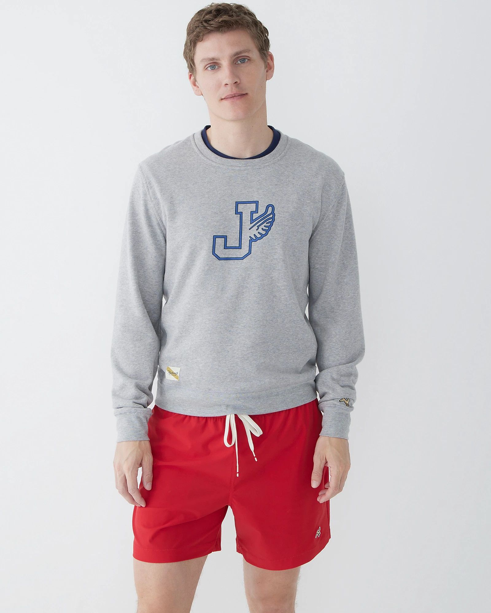 J.Crew × Tracksmith New England Tracksmith X J.Crew Trackhouse Midweight Crewneck Sweatshirt Size US M / EU 48-50 / 2 - 3 Thumbnail