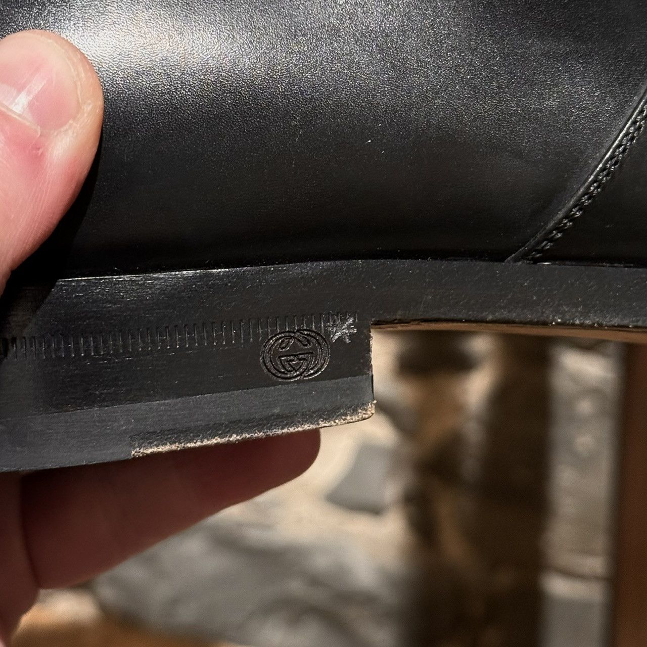 Gucci Gucci Black Leather Side Zip Chelsea Boots - 6.5 UK Size US 7.5 / EU 40-41 - 10 Thumbnail