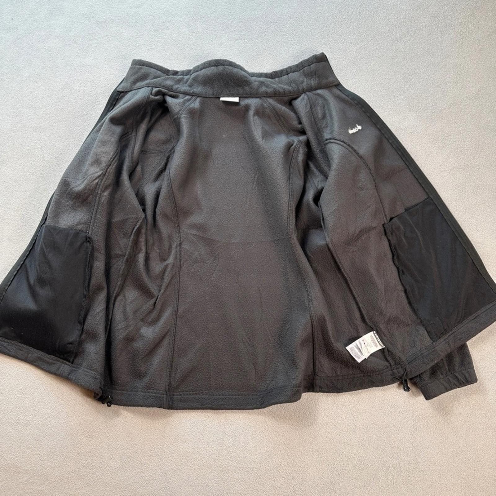 Columbia Columbia Full Zip Fleece Jacket Women's 1X Charcoal Gray Zip Size XL / US 12-14 / IT 48-50 - 6 Thumbnail