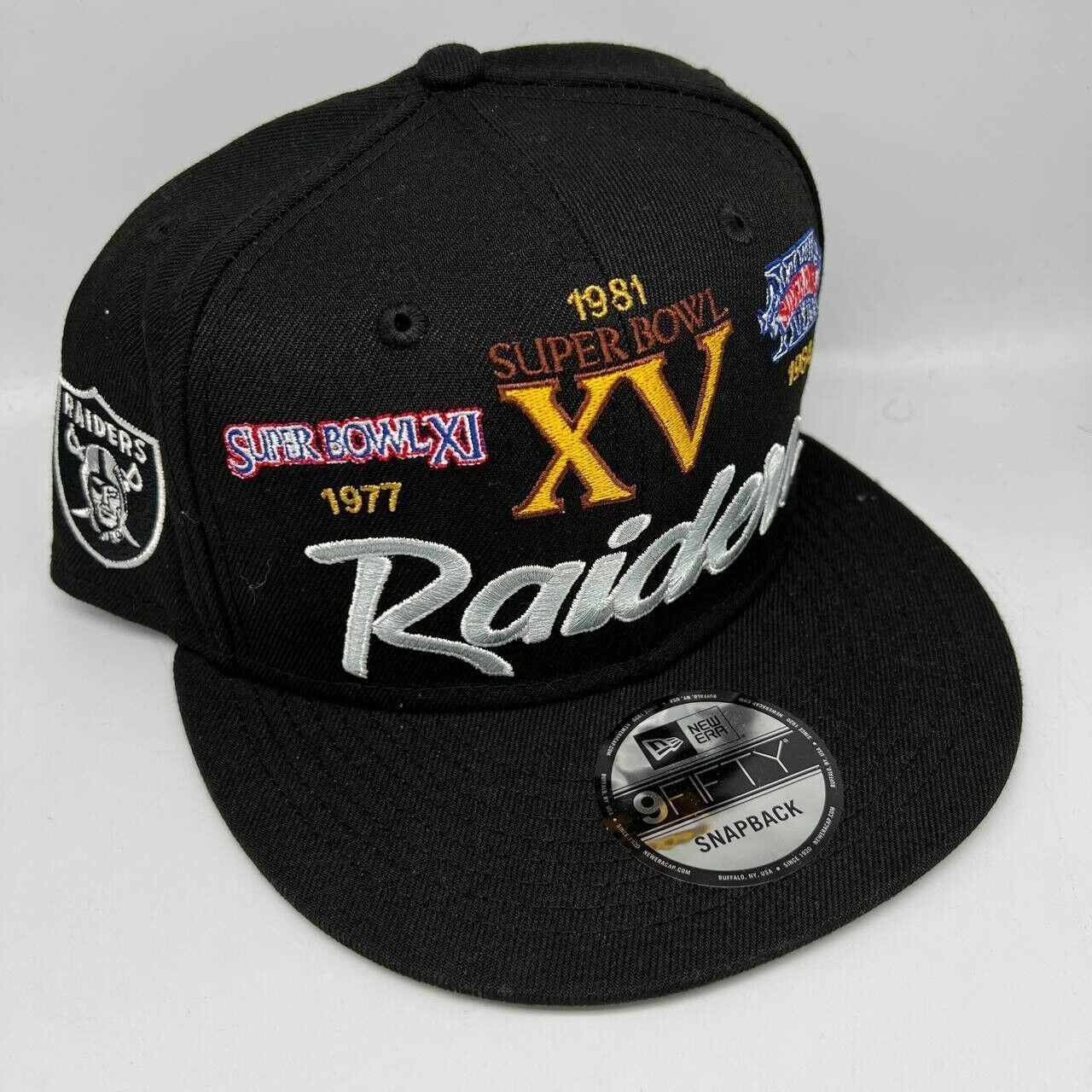 NFL × New Era Las Vegas Raiders Oakland Super Bowl New Era Hat Snapback Size ONE SIZE - 1 Thumbnail