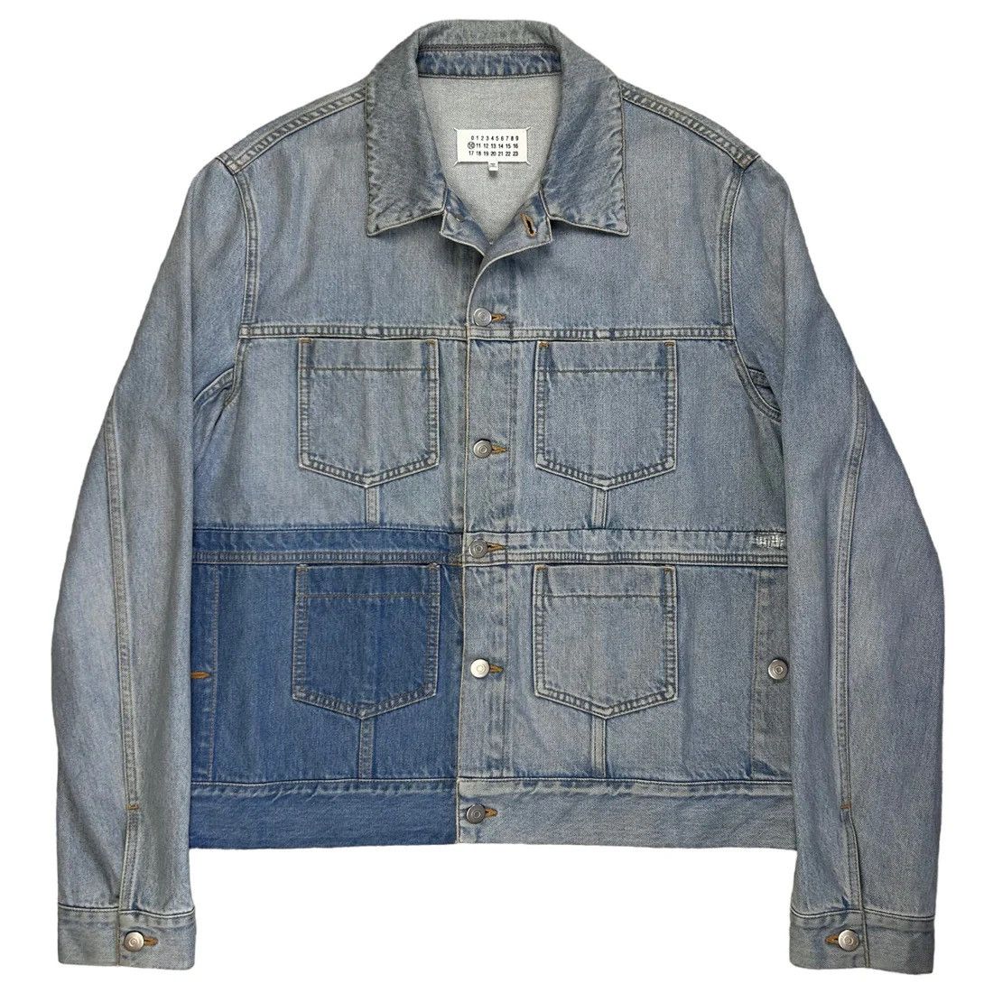 Maison Margiela Maison Margiela Patchwork Denim Jacket - SS17 Size US M / EU 48-50 / 2 - 1 Thumbnail