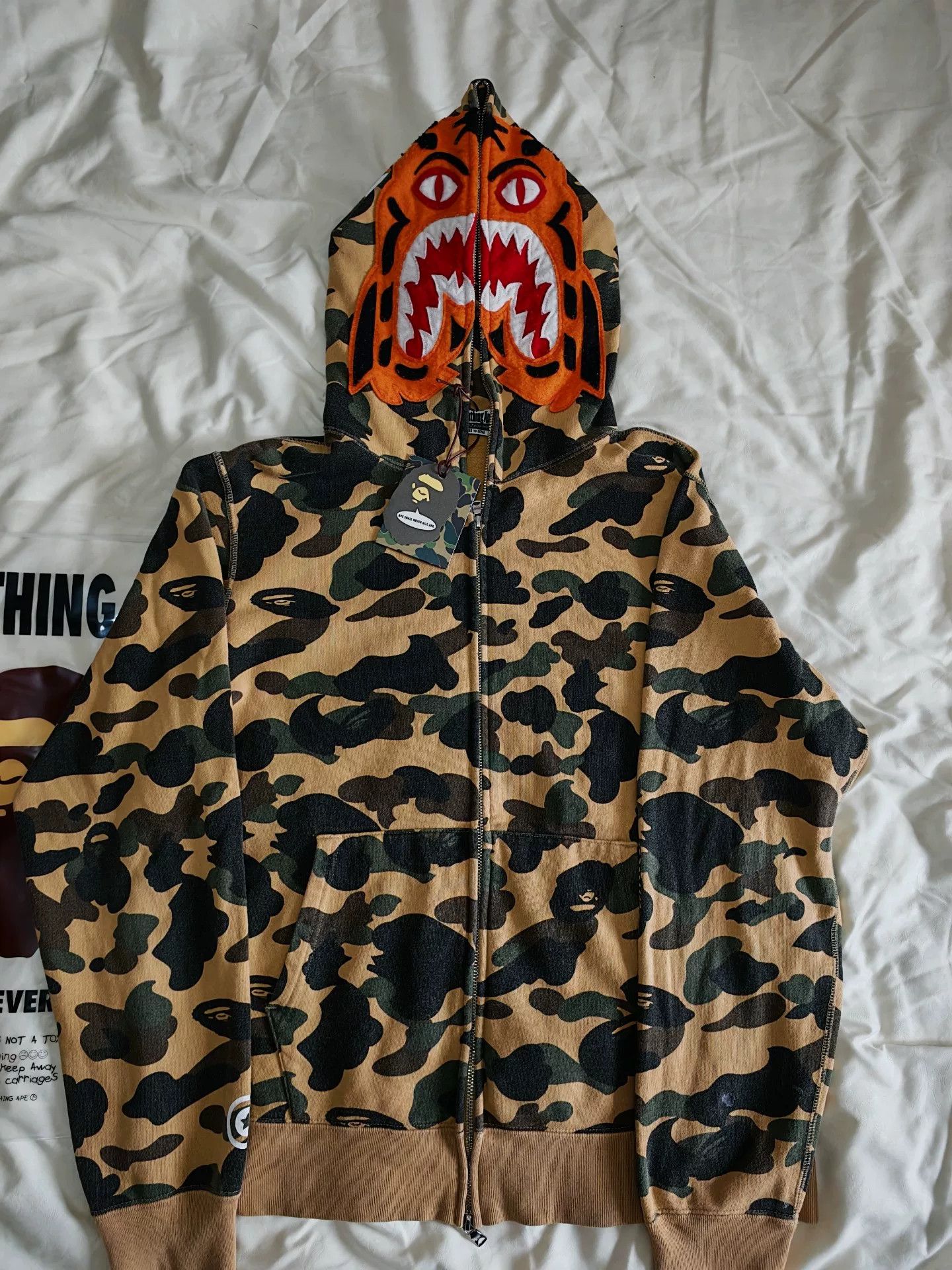 Bape Bape Yellow Light Jacket XL Men Size US XL / EU 56 / 4 - 1 Thumbnail