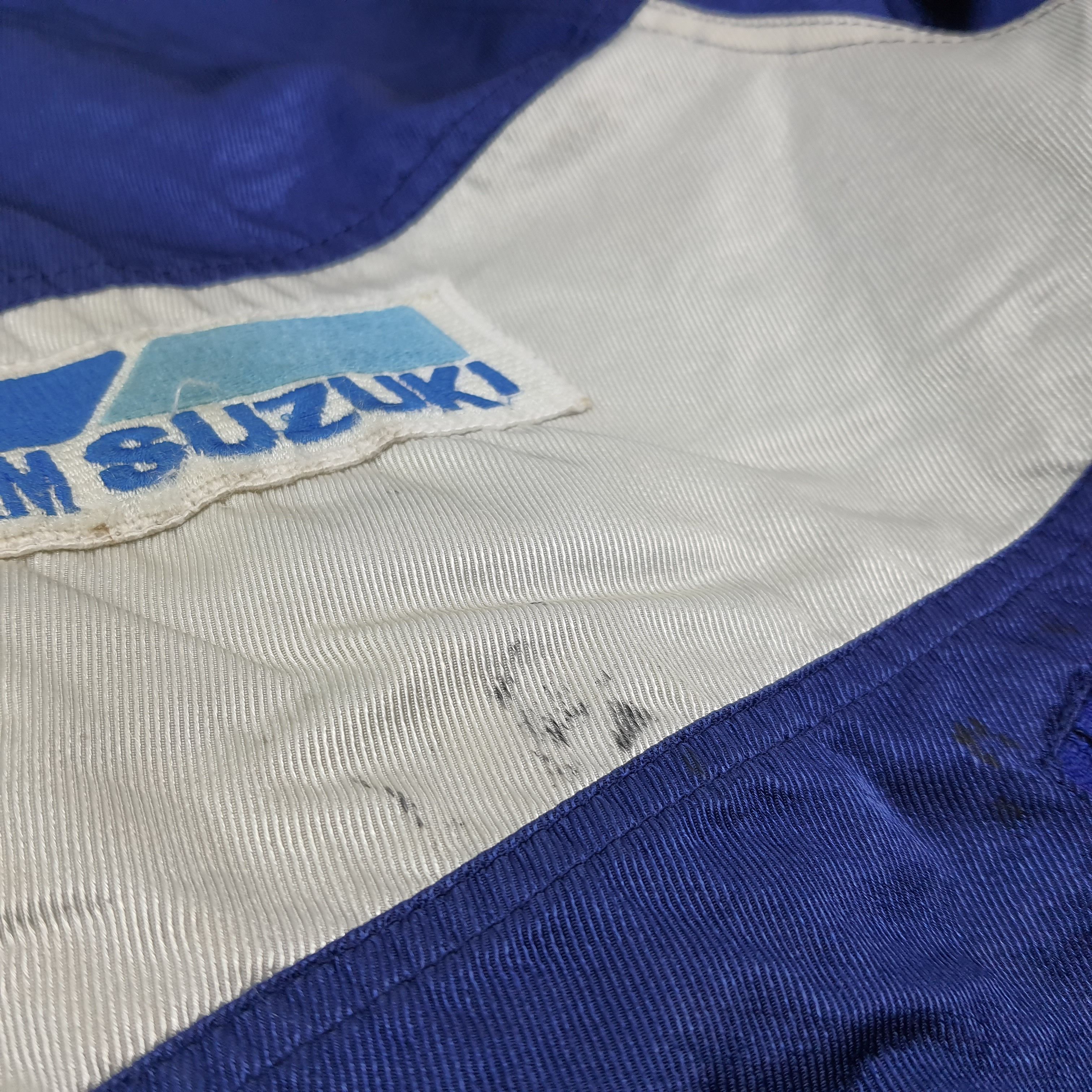 Japanese Brand Vintage 90s Team Suzuki Japan Reversibe Jacket C269N10 Size US L / EU 52-54 / 3 - 13 Thumbnail