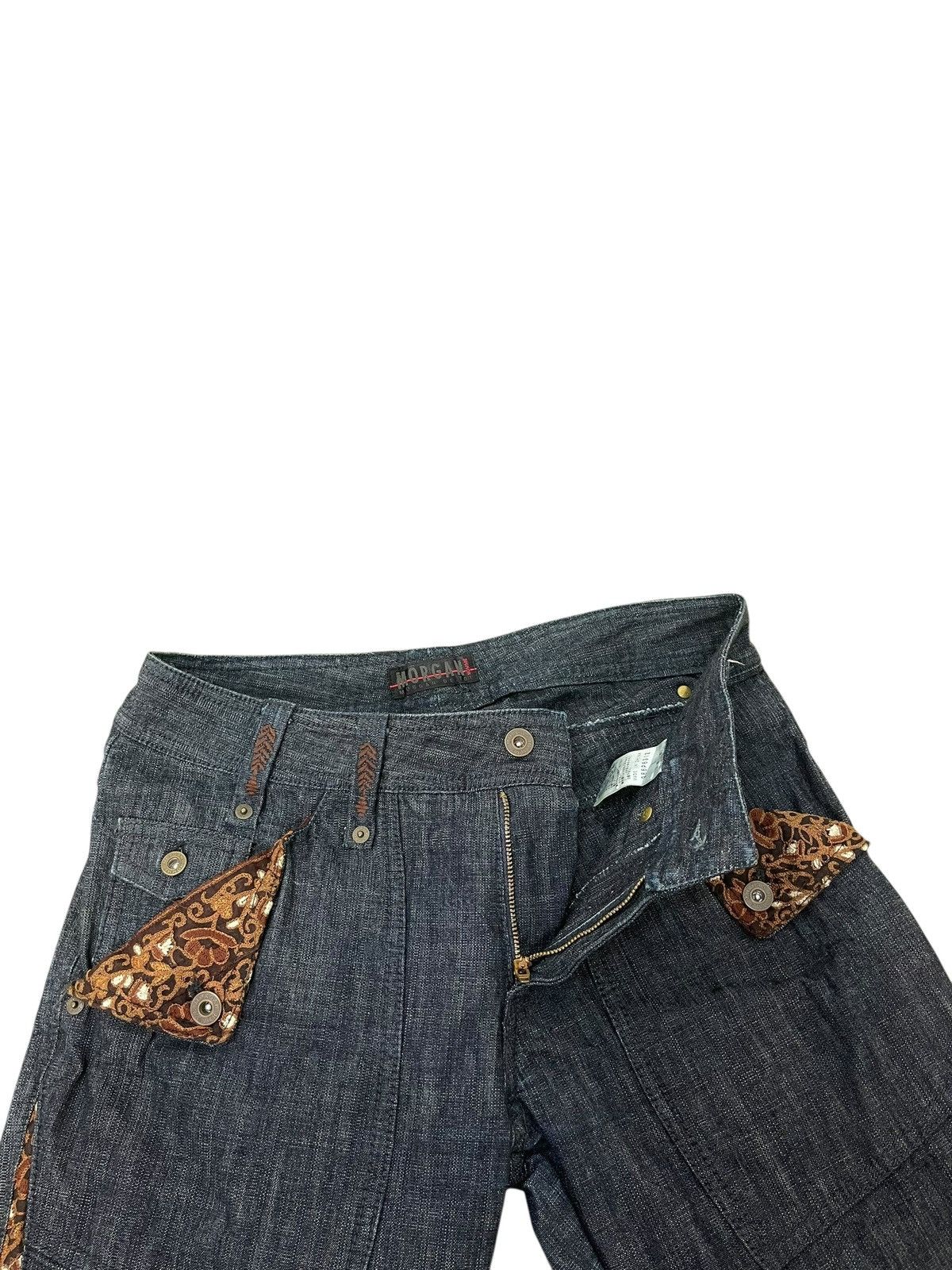 Hysteric Glamour Flare Jeans Morgan Homme Japan Hard Denim Boot Cut 1🟦6 Size US 31 - 10 Thumbnail
