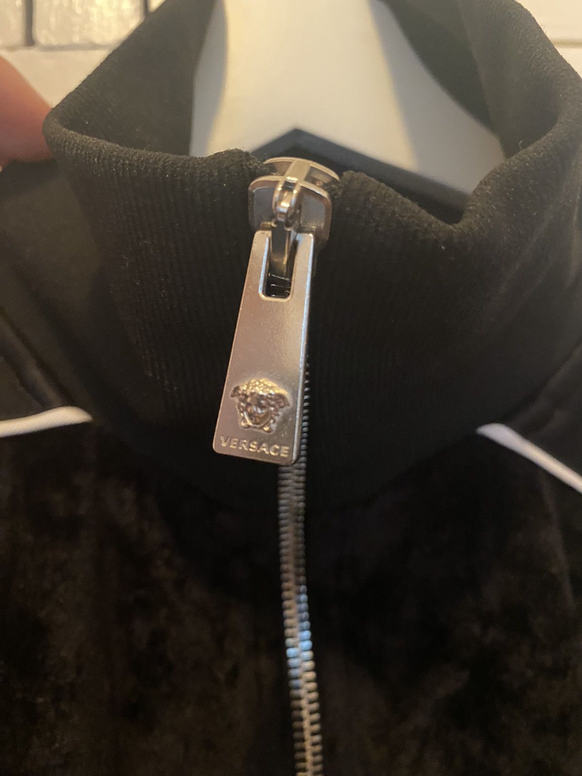 Versace Versace Medusa taped sleeve velour track jacket Size US XS / EU 42 / 0 - 4 Thumbnail