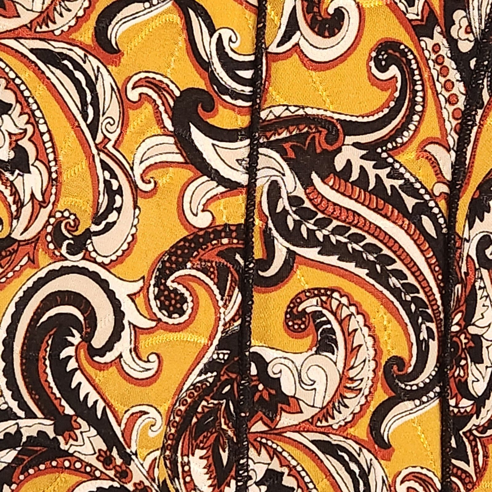 Other Cato Size Small Mustard Paisley Dress Size S / US 4 / IT 40 - 6 Thumbnail