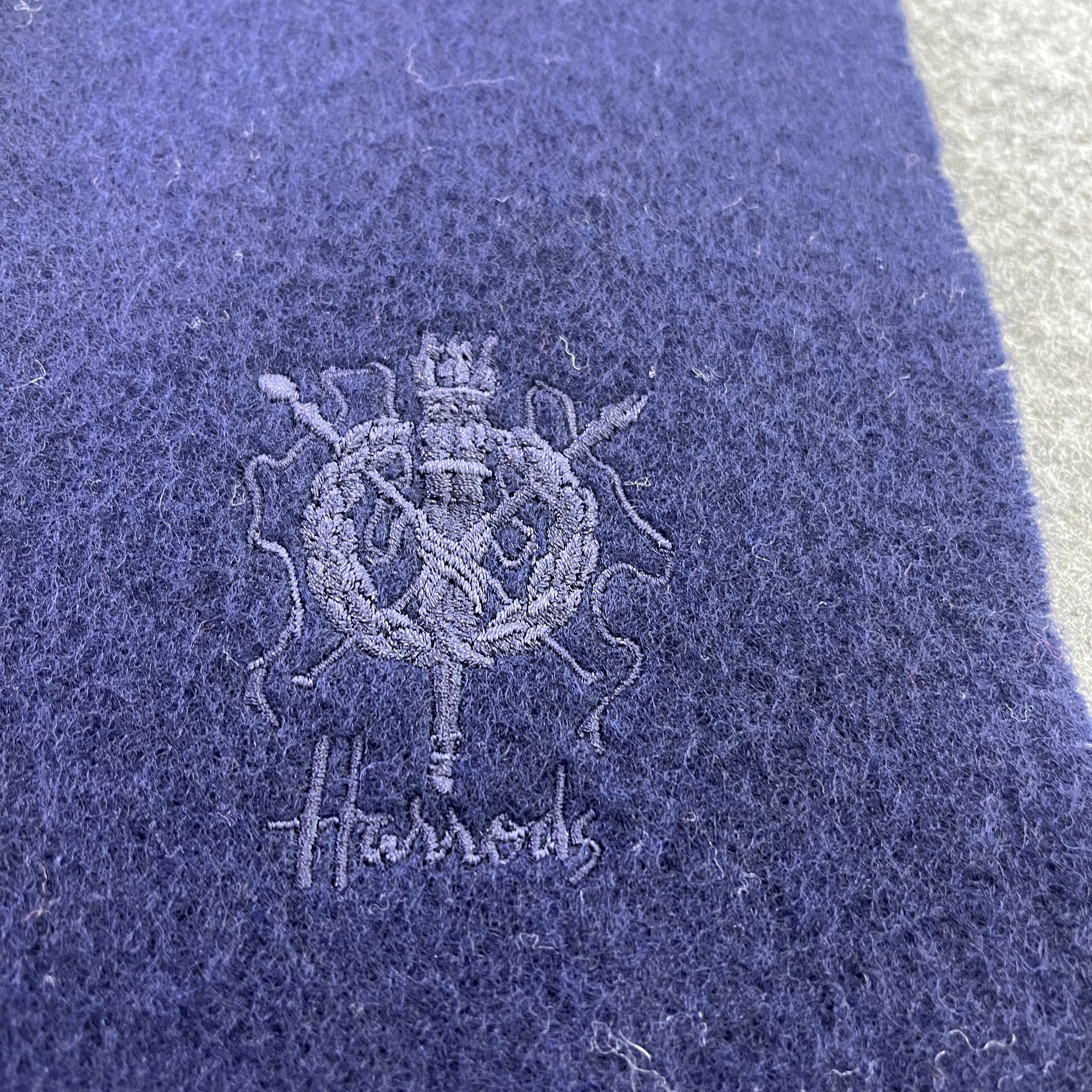 Harrods × Vintage Harrods Scarf / Muffler / Neckwear T762 Size ONE SIZE - 10 Thumbnail