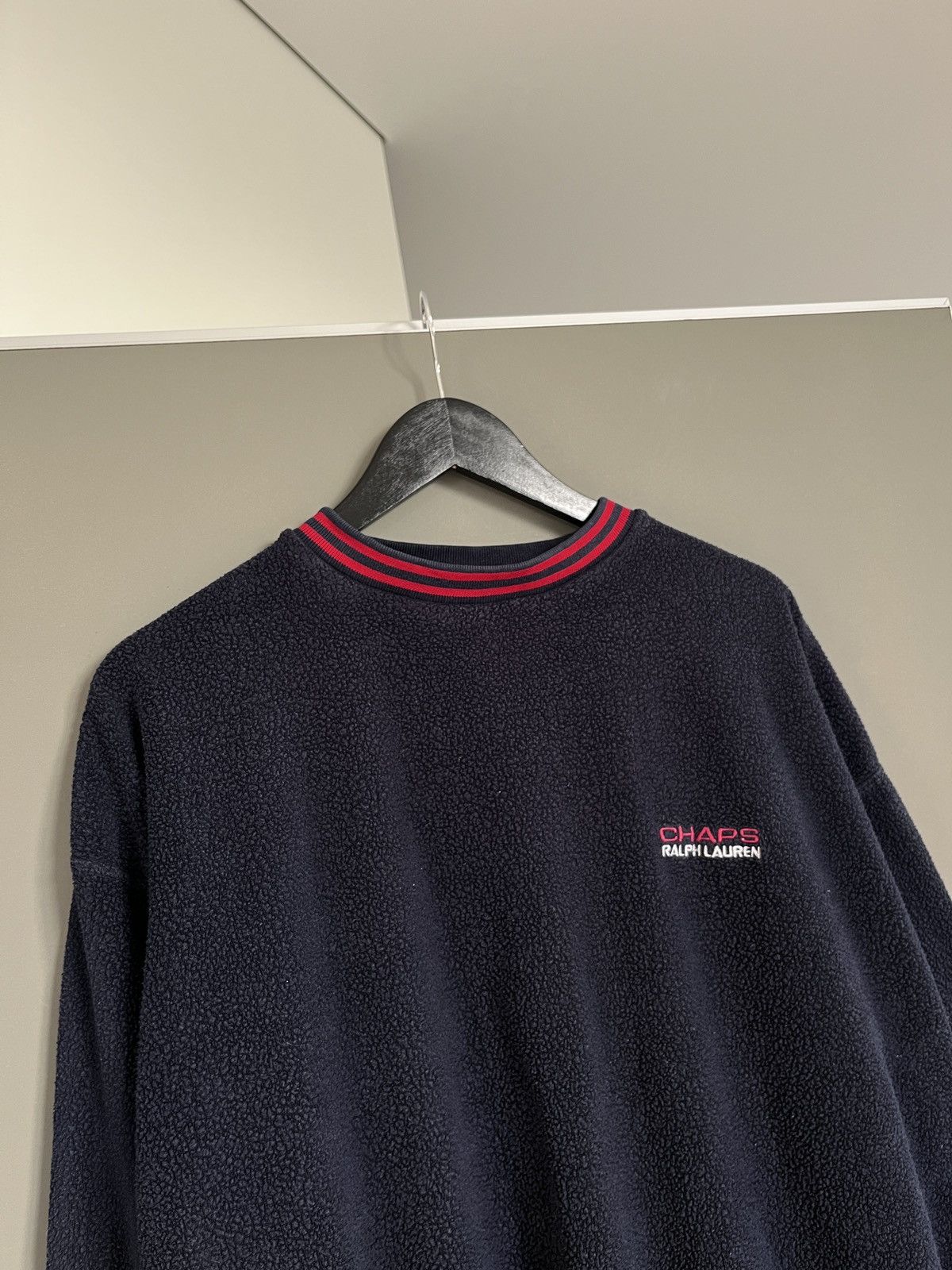 Chaps 90’s Chaps Ralph Lauren Fleece Fluffy Sweatshirt Size US L / EU 52-54 / 3 - 2 Thumbnail