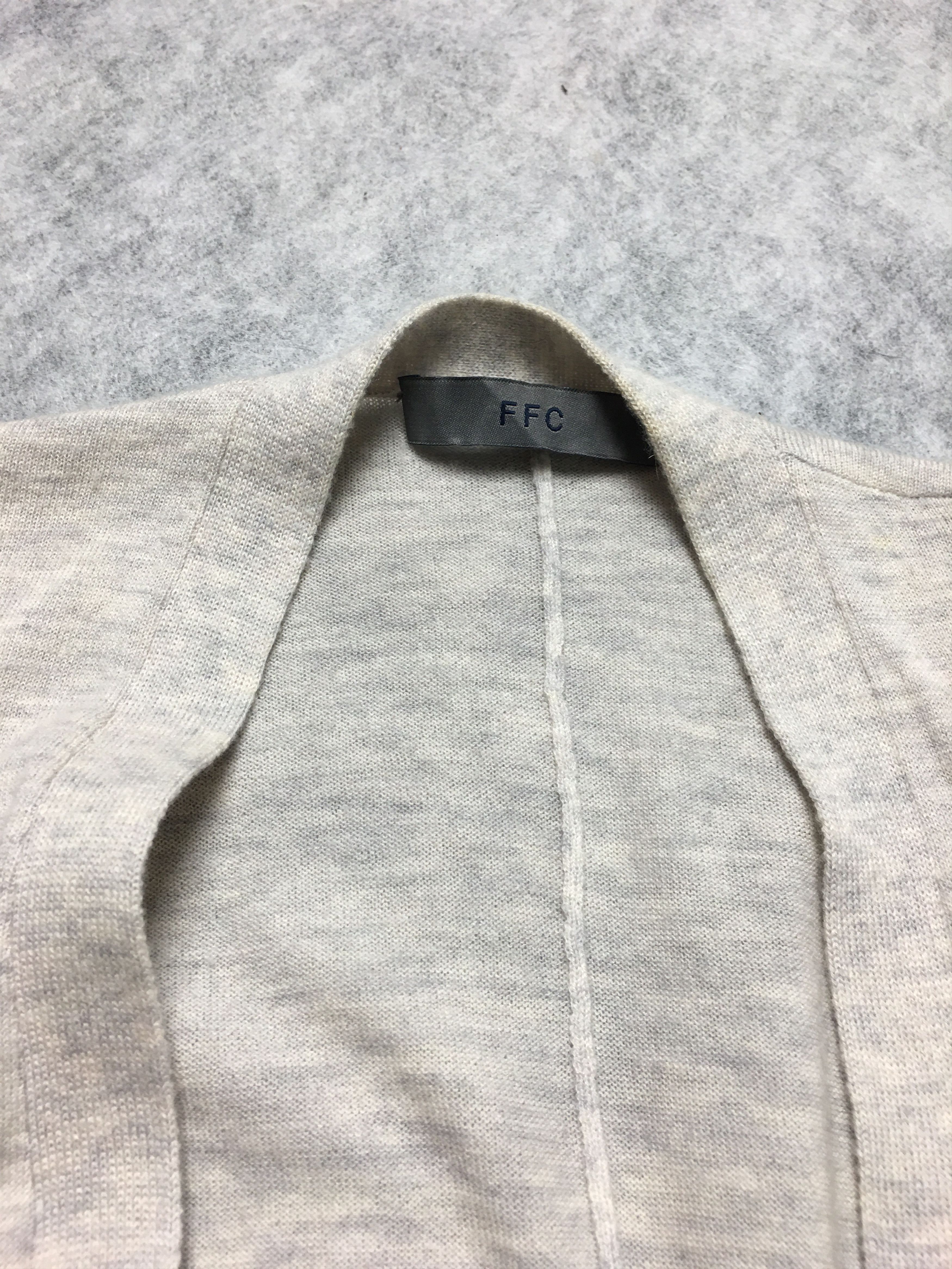 Other FFC Beige Wool Cashmere 2 pieces set Cardigan & Tank Top Size M / US 6-8 / IT 42-44 - 8 Thumbnail