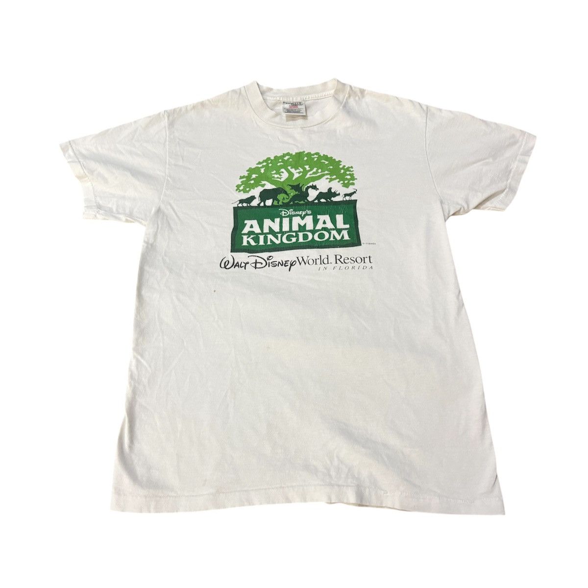 Disney Vintage 90s Disney Animal Kingdom T Shirt Size US M / EU 48-50 / 2 - 1 Thumbnail