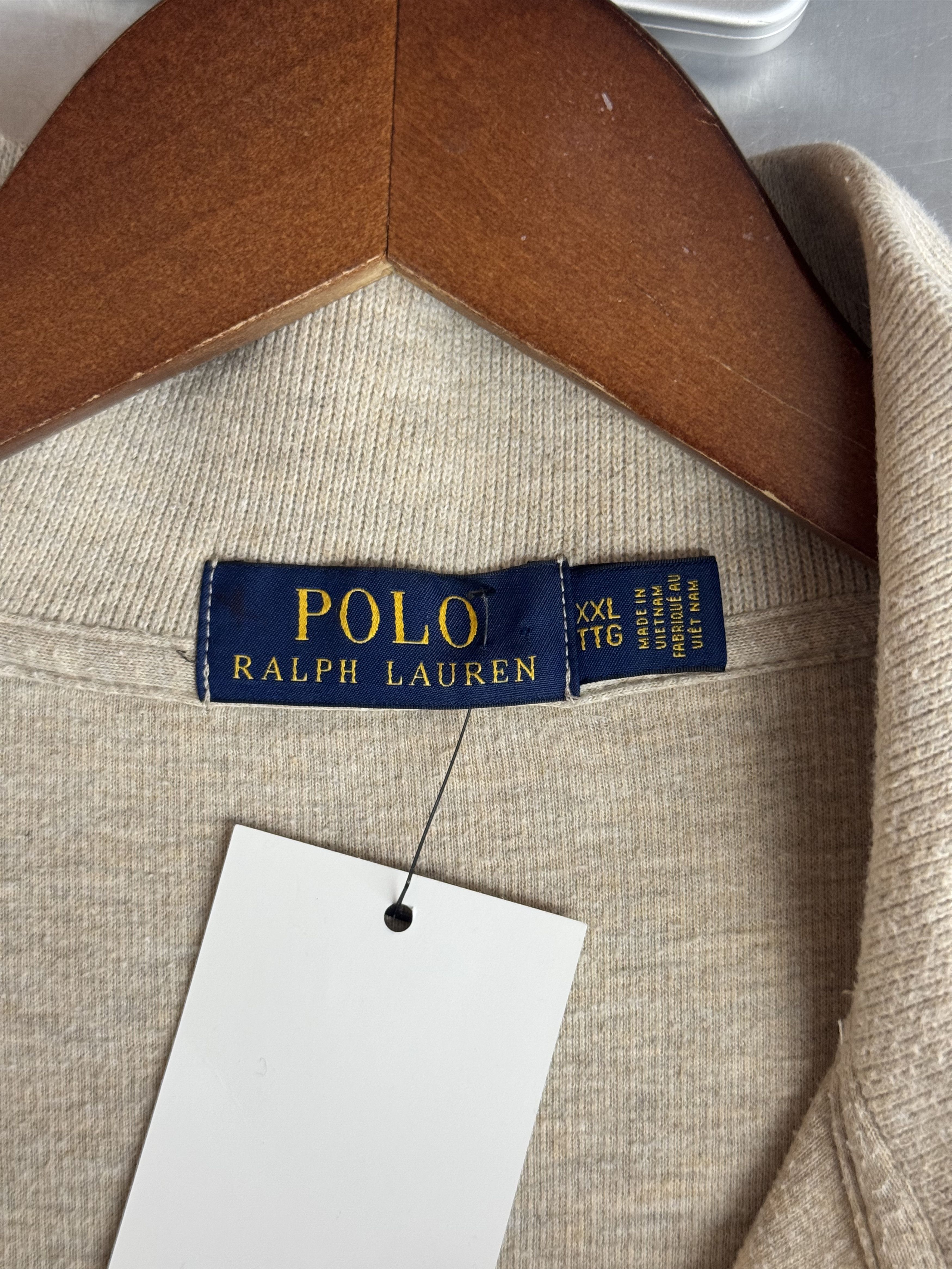 Polo Ralph Lauren Vintage RL Quarter Zip Size US XXL / EU 58 / 5 - 5 Thumbnail