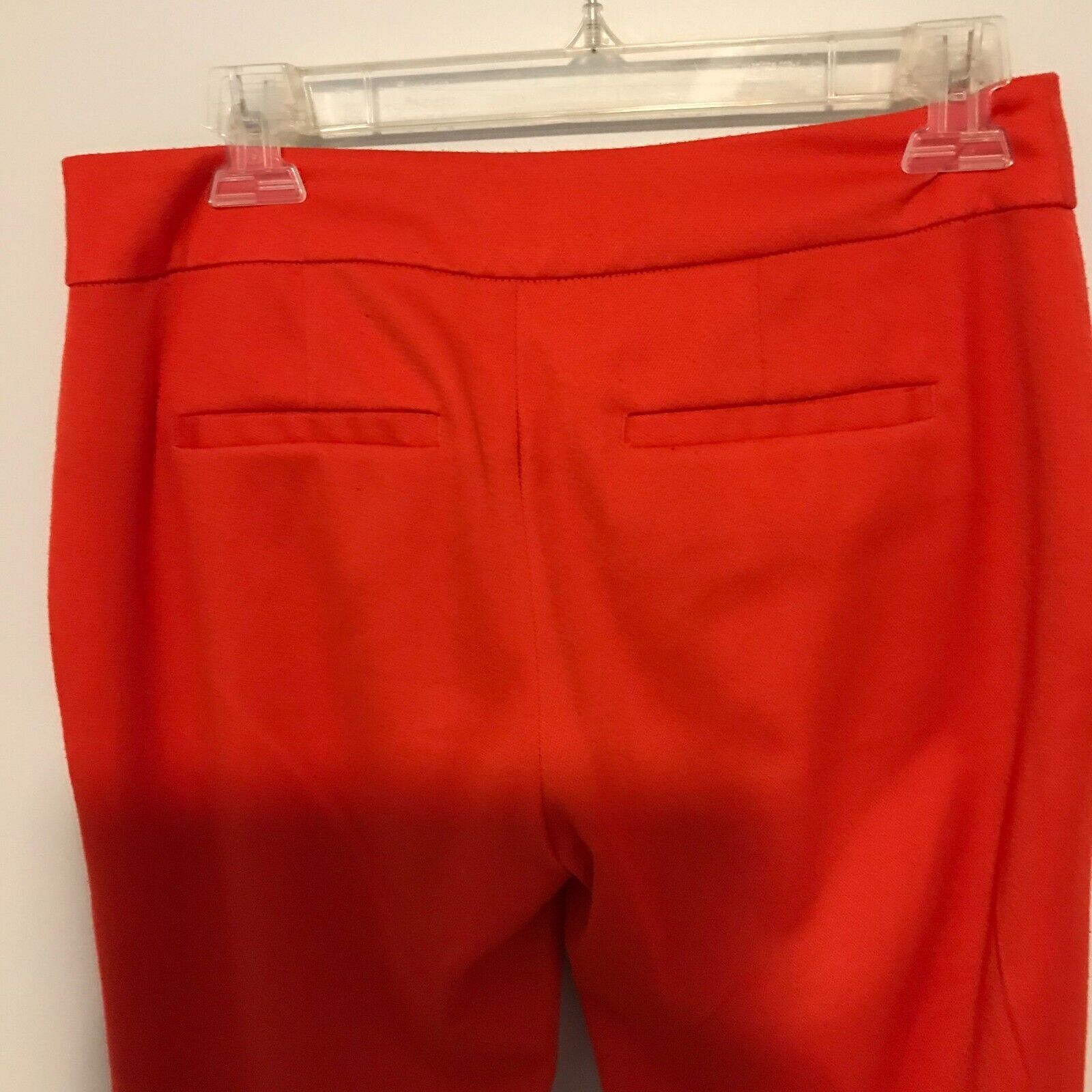 Anthropologie Anthropologie Leifsdottir Orange Cropped Ankle Zipper Pants Size 27" / US 4 / IT 40 - 4 Thumbnail